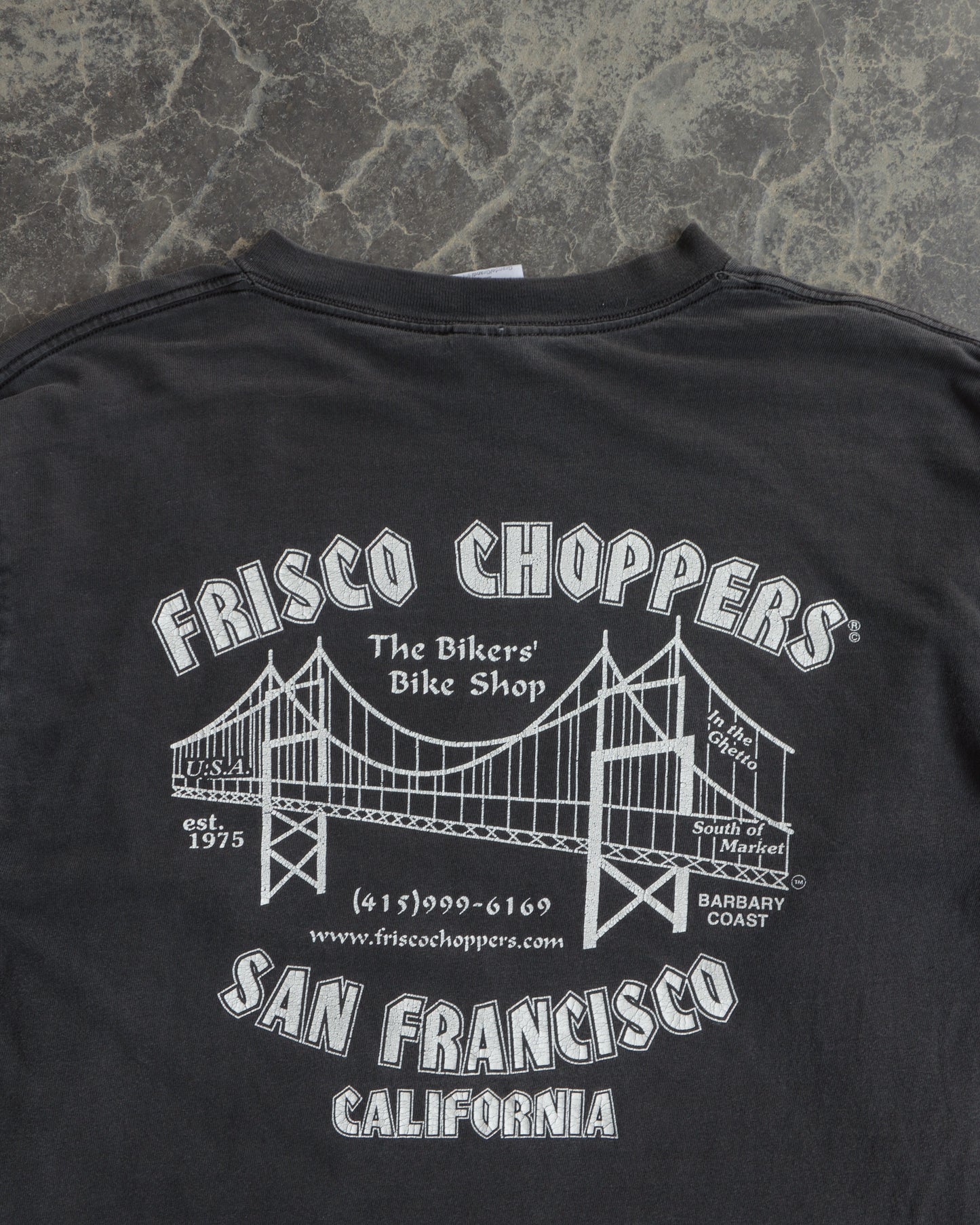 90s Frisco Choppers Long Sleeve Shirt - L