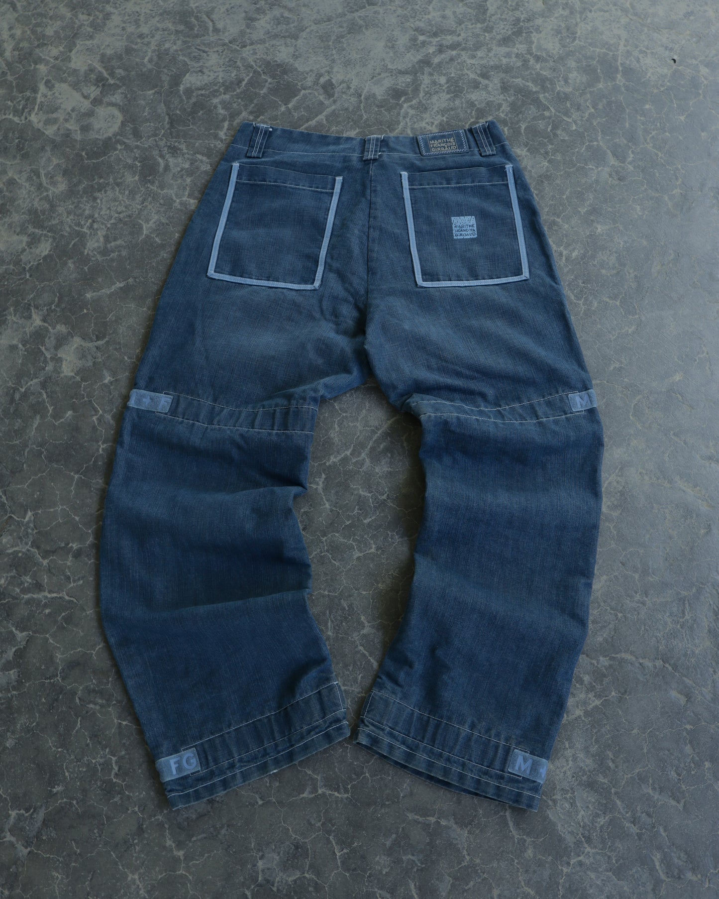00s Girbaud Dark Canvas Pants - 36 x 34