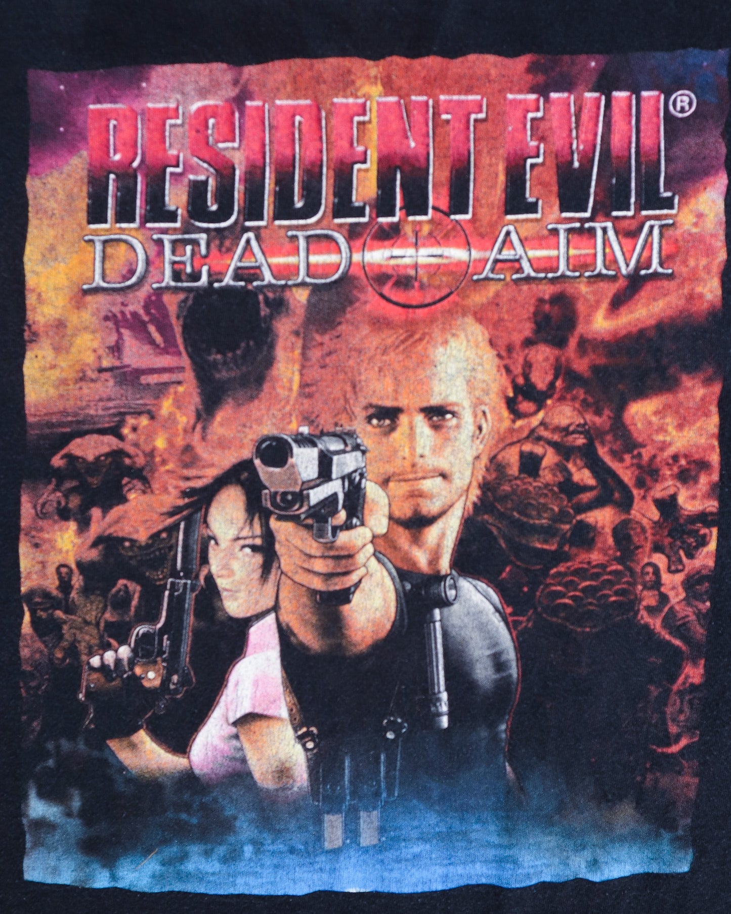 00s Capcom Resident Evil Dead Aim Tee - XL