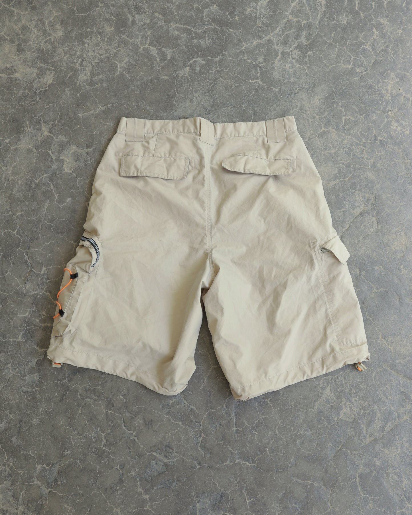 00s Mossimo Nylon Tan Shorts - 36