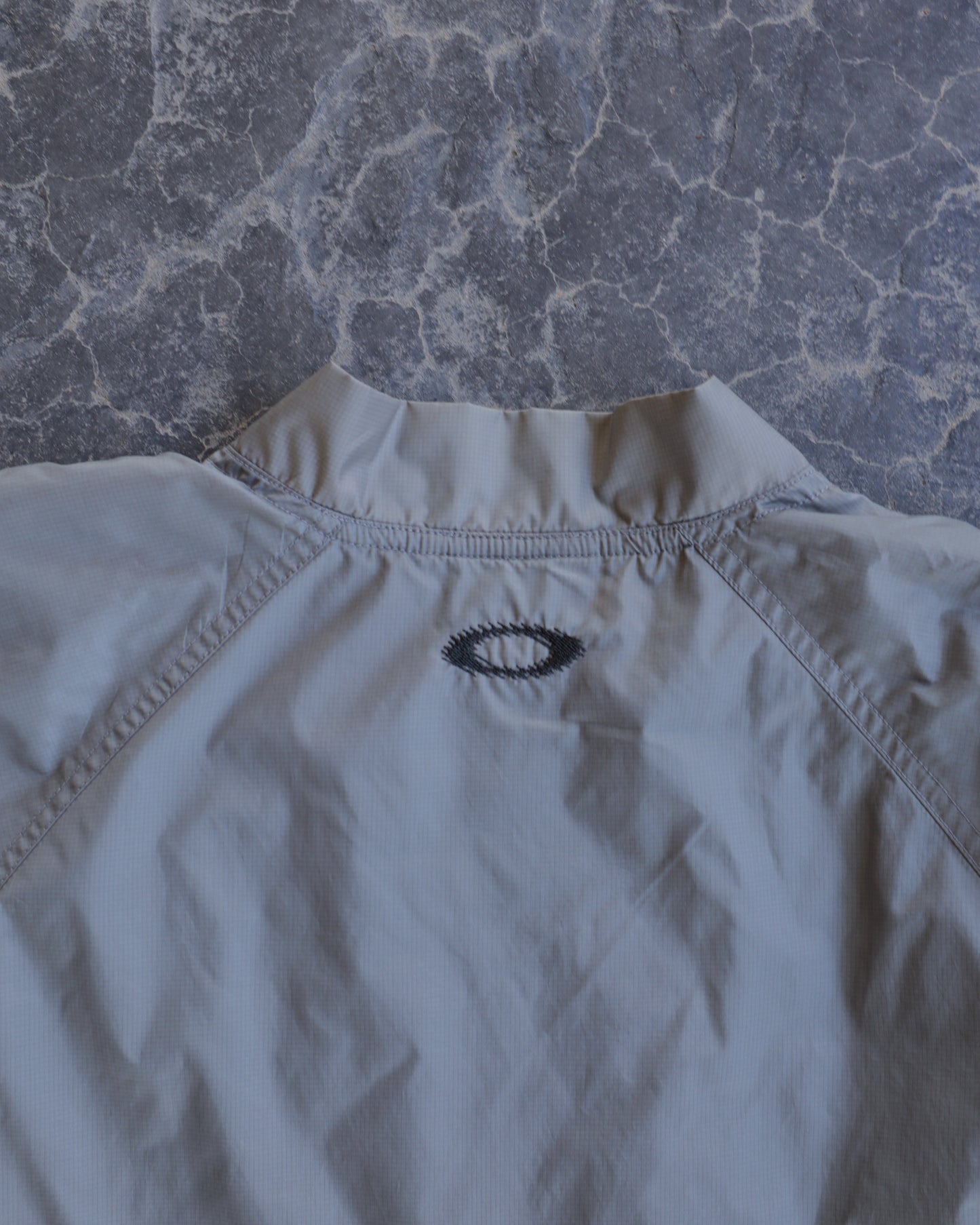 90s Oakley Software Mock Neck Windbreaker Jacket - L