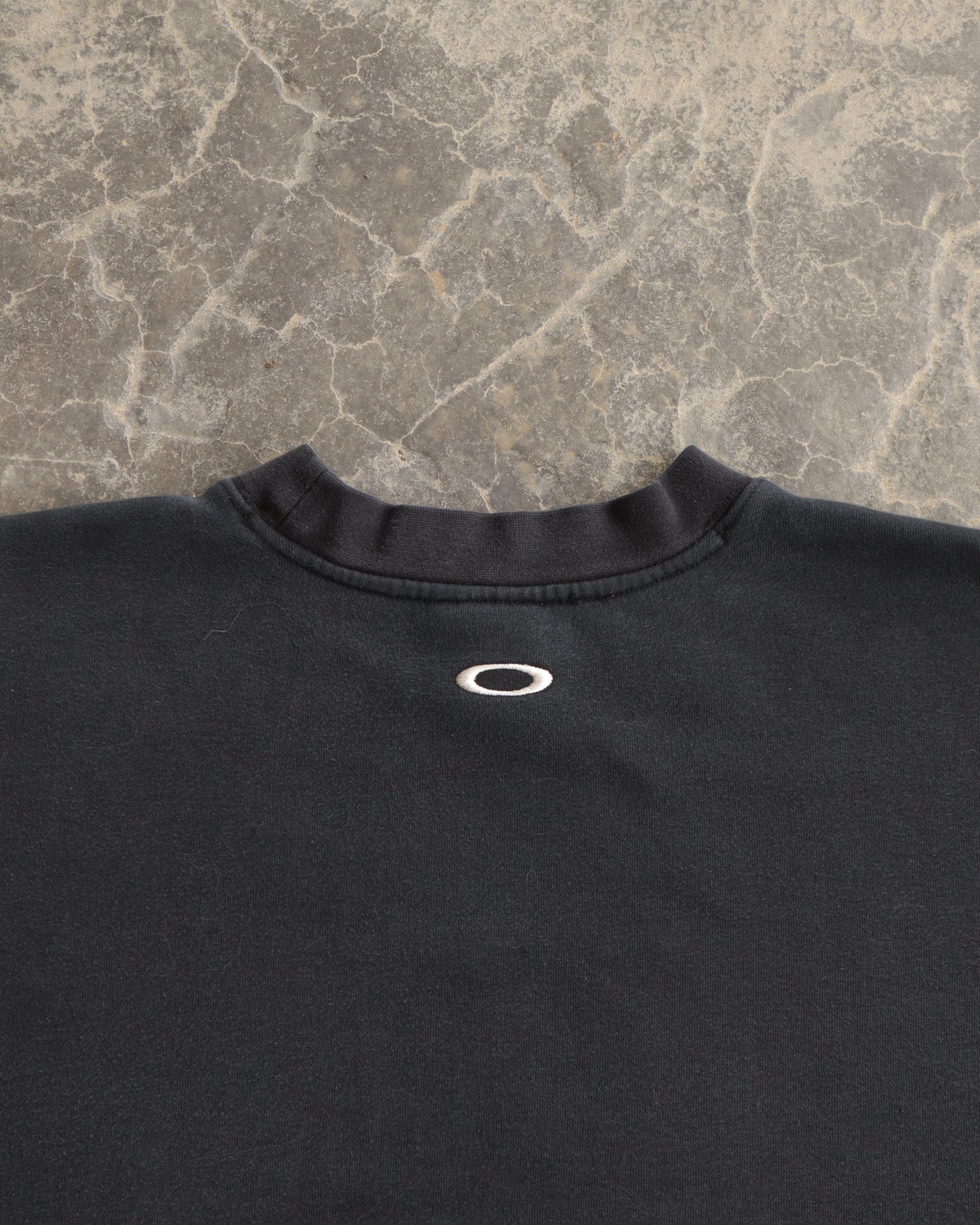 00s Oakley O Black Boxy Crewneck Sweatshirt - L