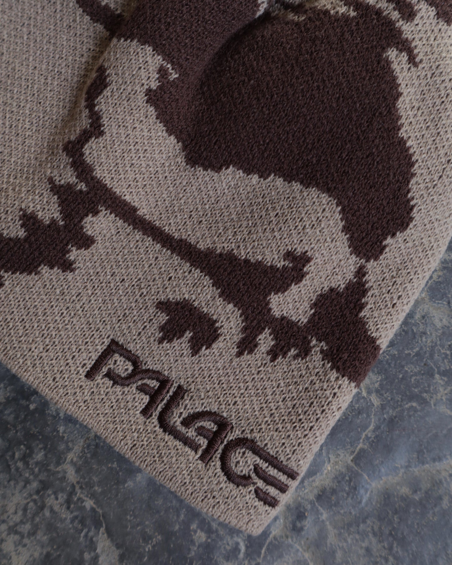 Modern Deadstock Oakley Palace Sand/Brown Beanie - OS