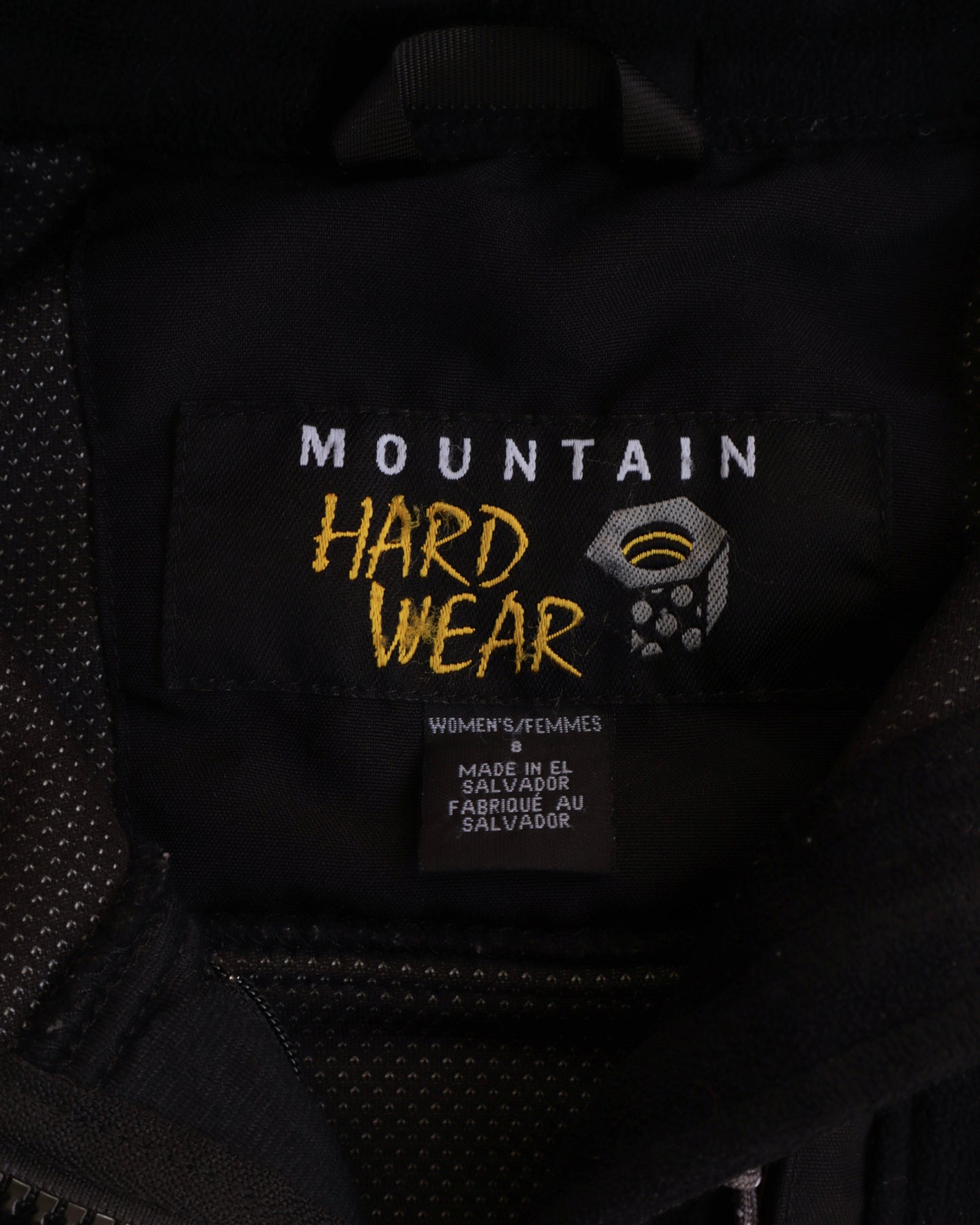 00s Mountain Hardwear Black Full Zip Vest - S