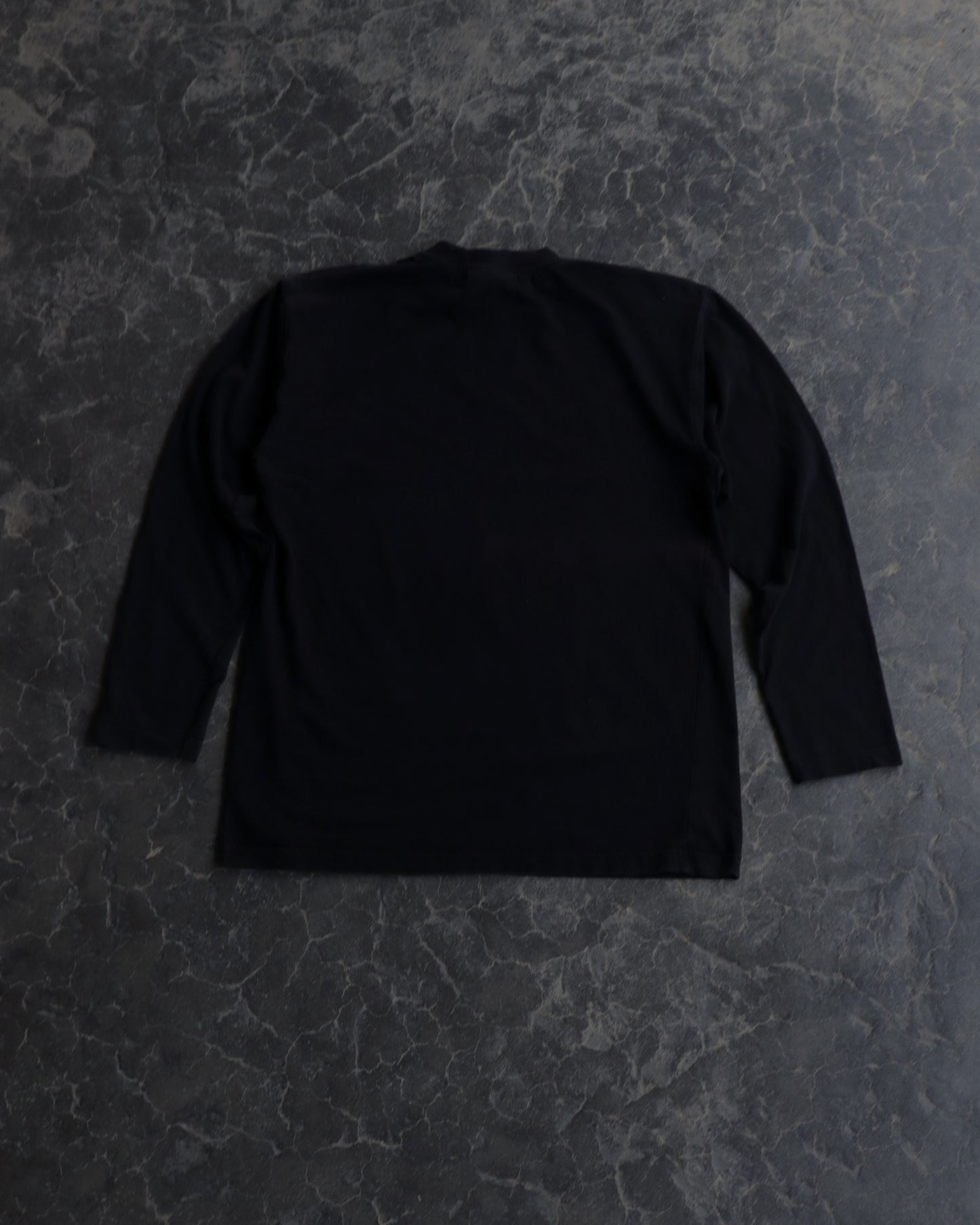 00s Oakley O Black Long Sleeve Tee - L