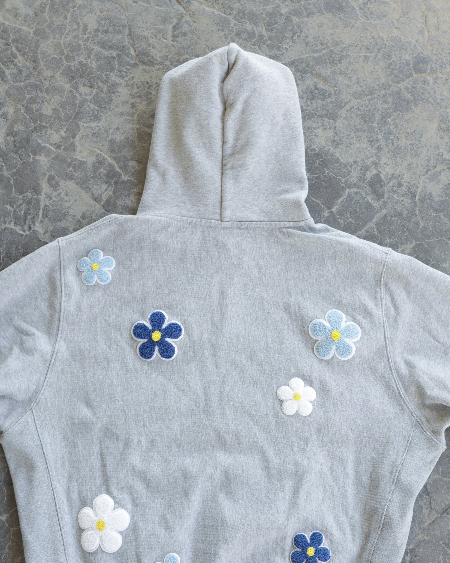 Modern Sandro Daisy Patch Hoodie - XL