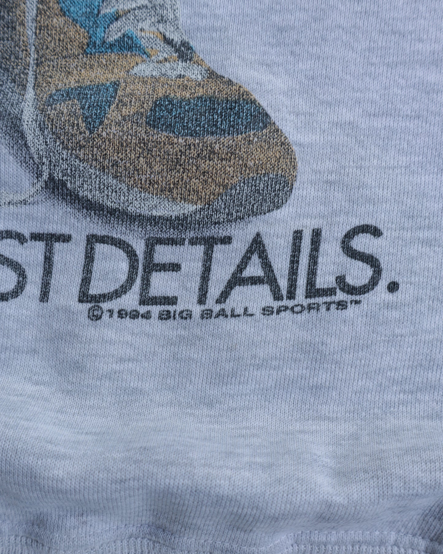 90s Running Is Life Gray Crewneck - Women’s L