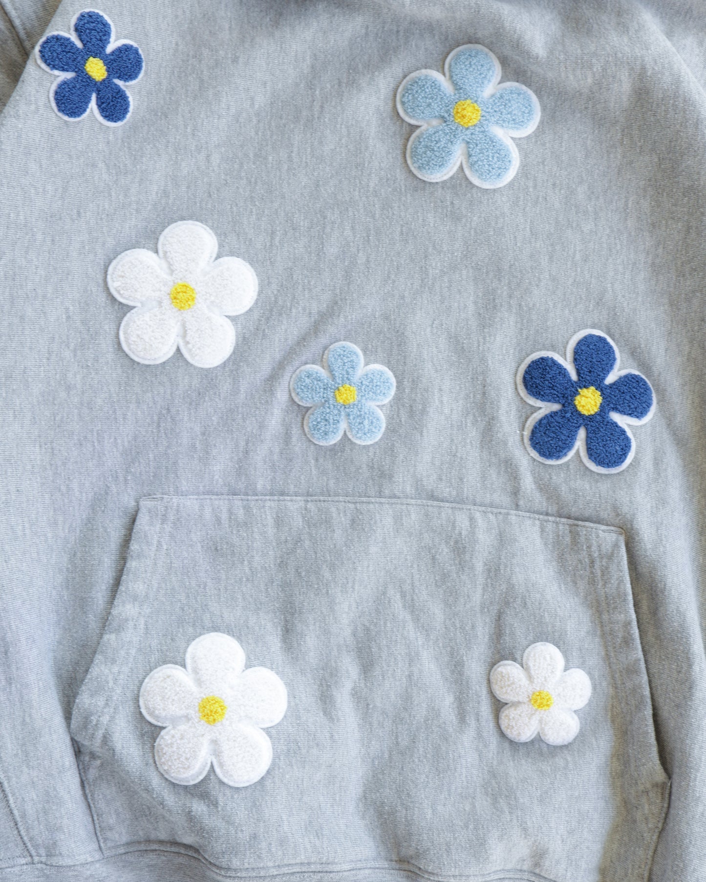 Modern Sandro Daisy Patch Hoodie - XL