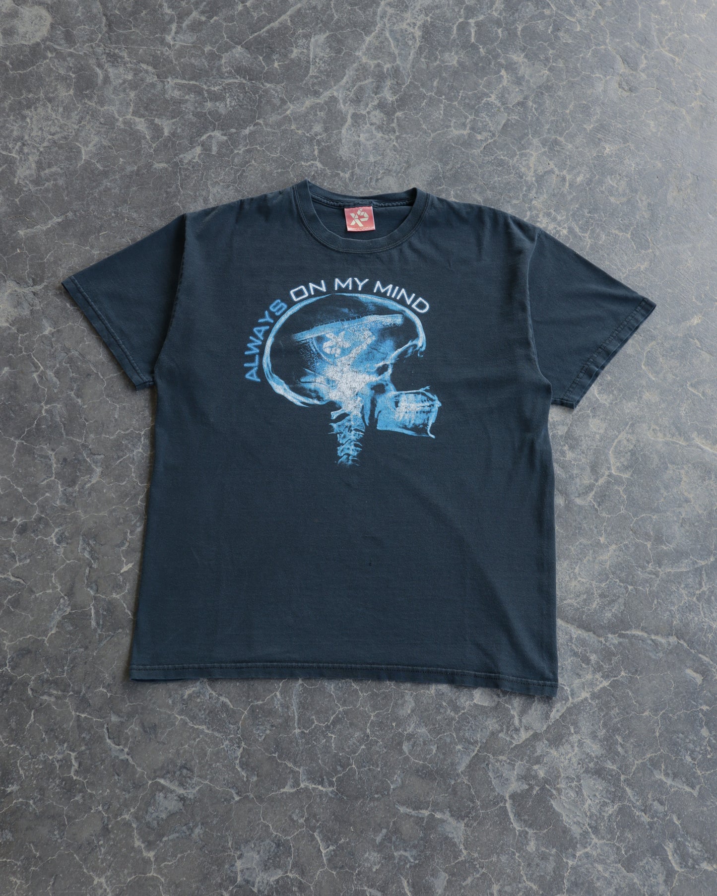 90s Xact Science Always On My Mind Skull Tee - L
