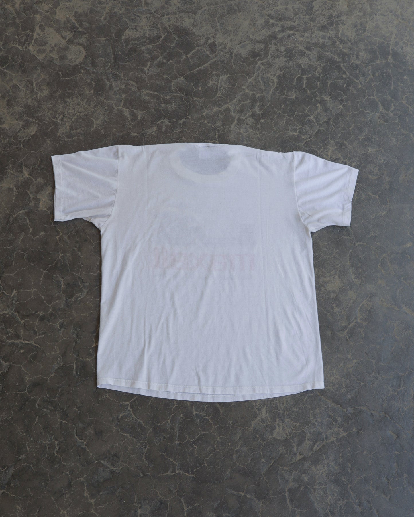 80s Maxell Tape White Tee - XL