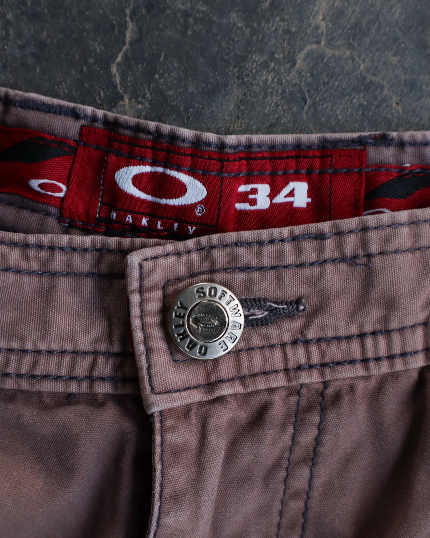 00s Oakley Technical Brown Pants - 34