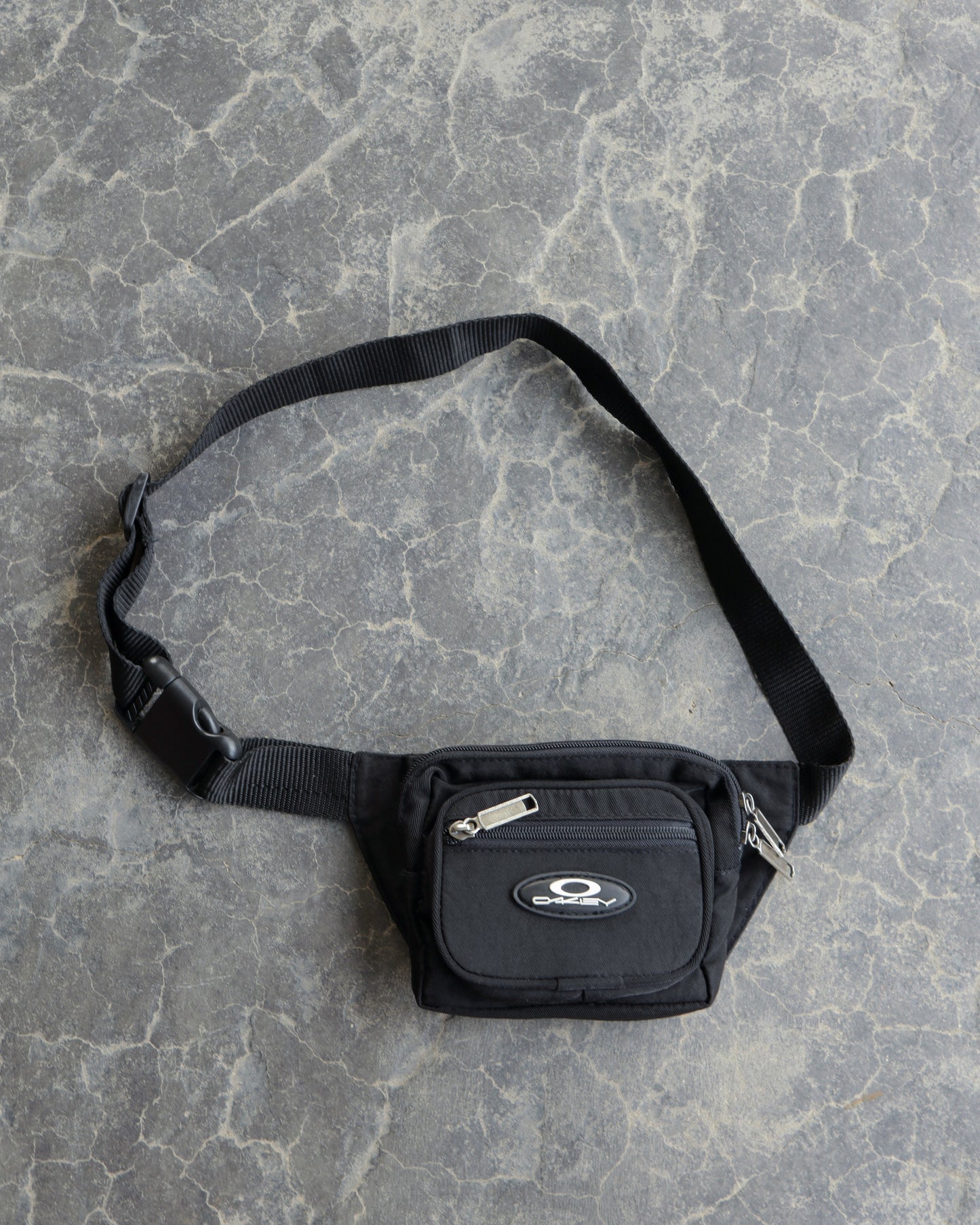 90s Oakley Side Black Bag - OS
