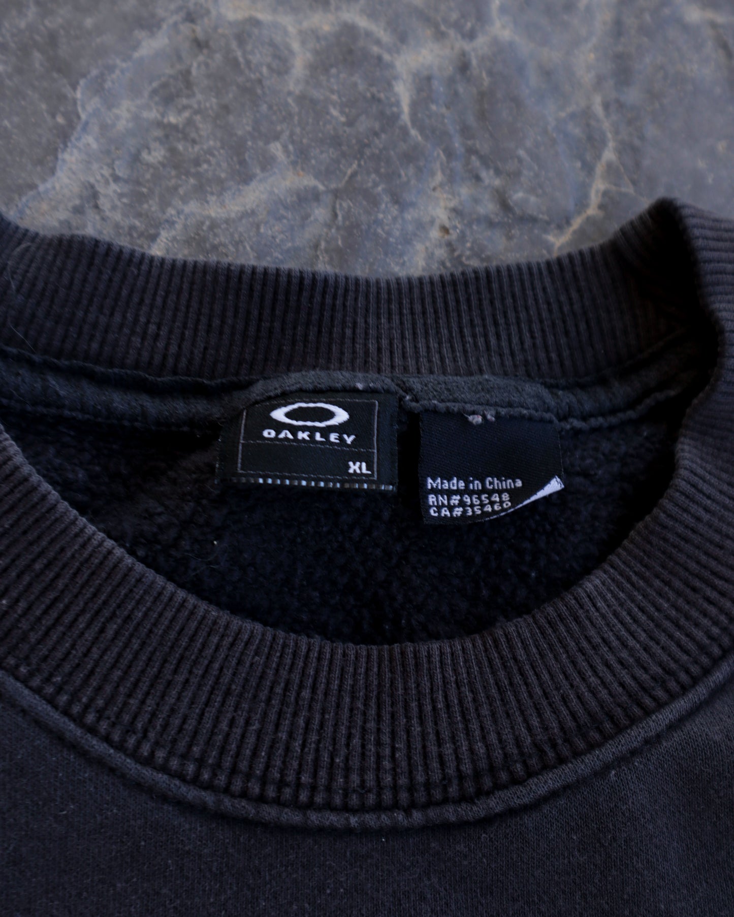 00s Oakley O Black Crewneck - XL