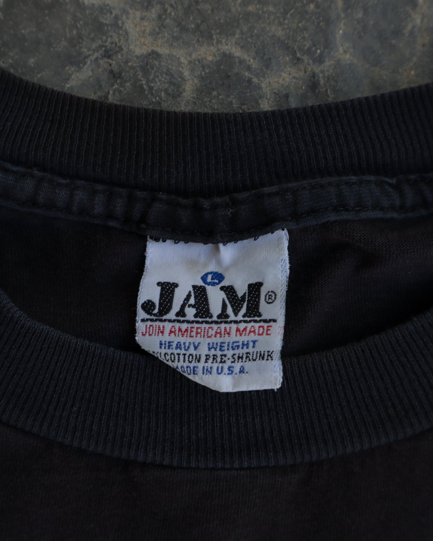 90s Second Coming Faded Black Tee - L