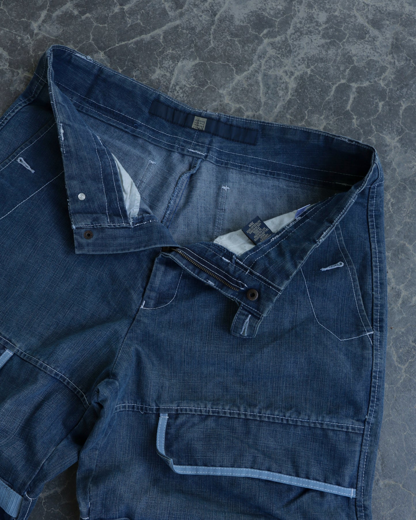 00s Girbaud Dark Canvas Pants - 36 x 34