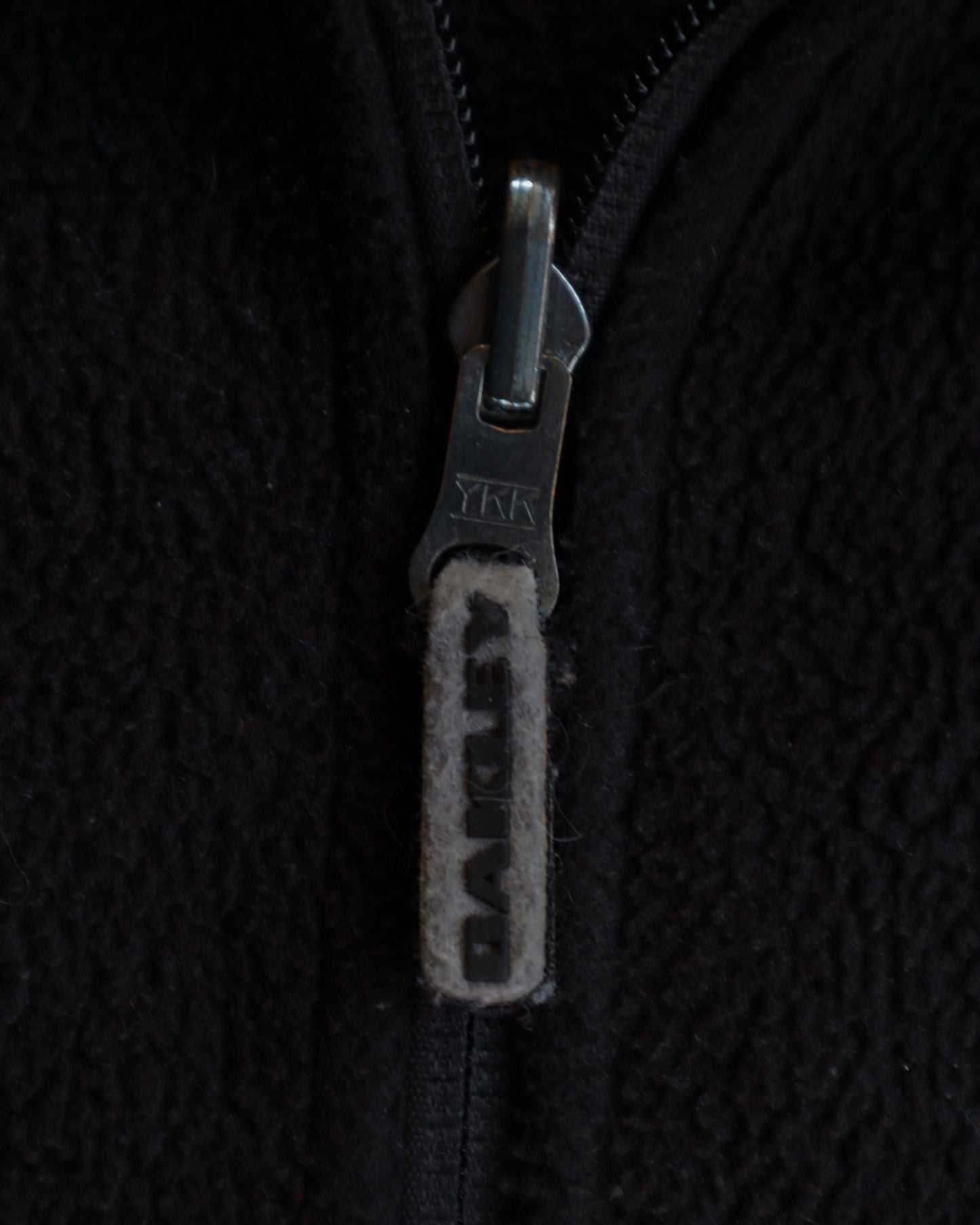 90s Oakley Two Tone Fleece Full Zip Sweatshirt - M/L