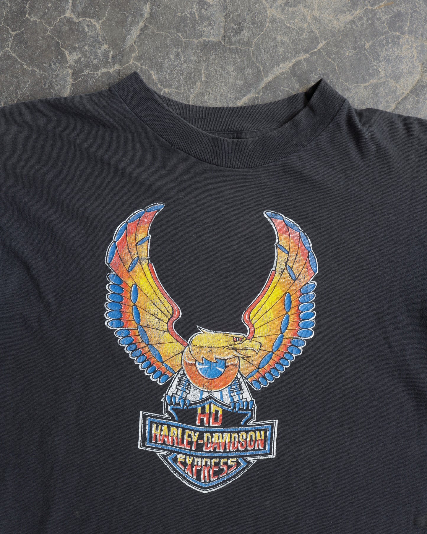80s Harley Davidson H.D. Express Tee - M