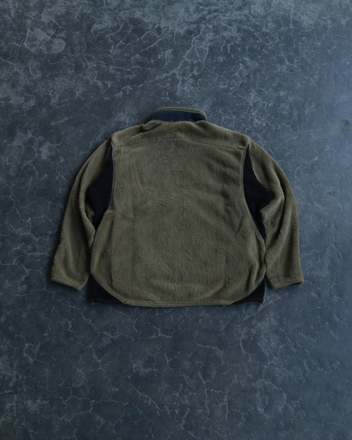 90s Patagonia Regulator Moss Green Full Zip Sweatshirt - L