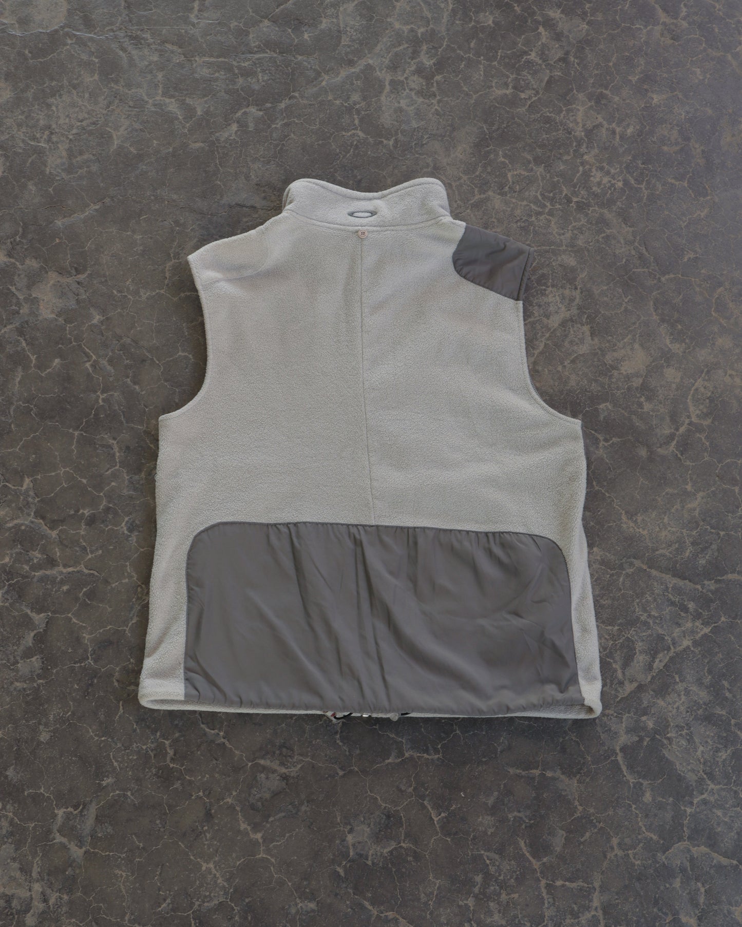 90s Oakley Cream Fleece Vest - L