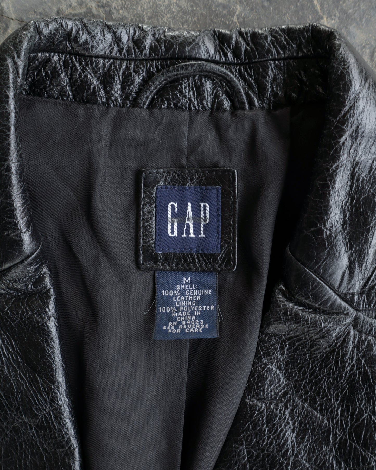 00s Gap Leather Jacket - Women’s M