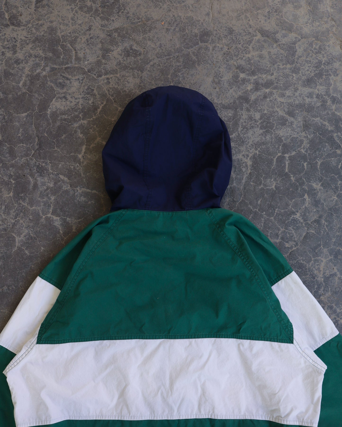 90s Polo Sport Windbreaker Hooded Jacket - M