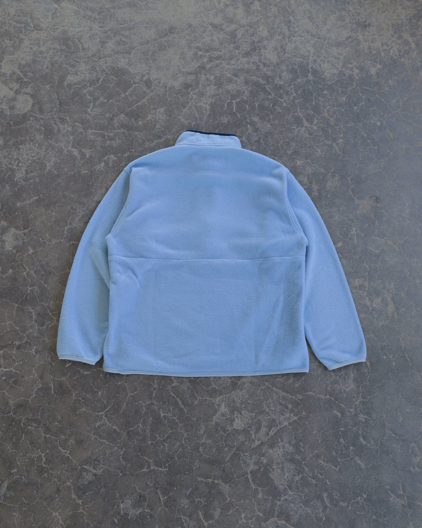00s Patagonia Synchilla Half Zip Baby Blue Sweatshirt - L
