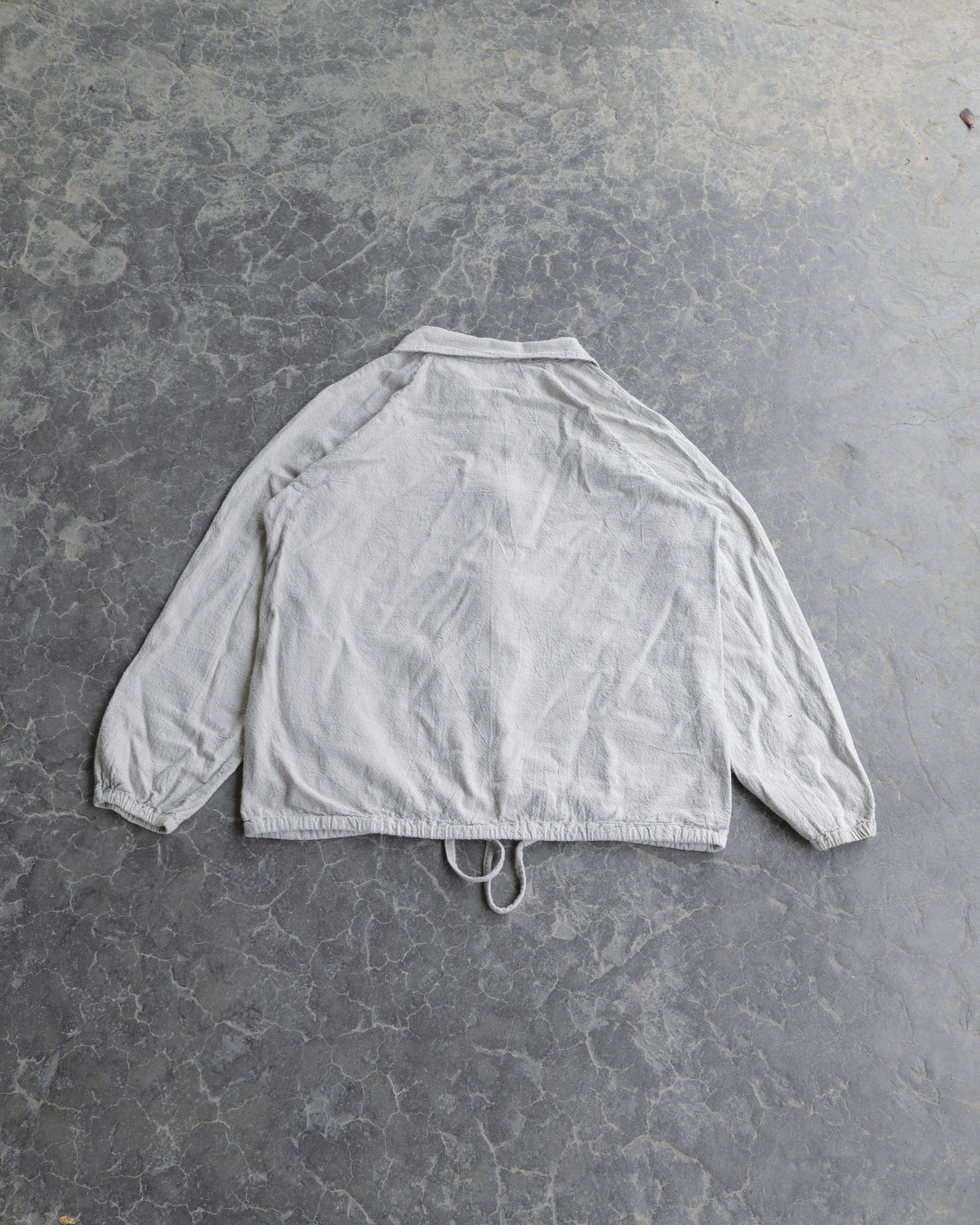 90s Malibu Zip Up Beach Shirt - XL
