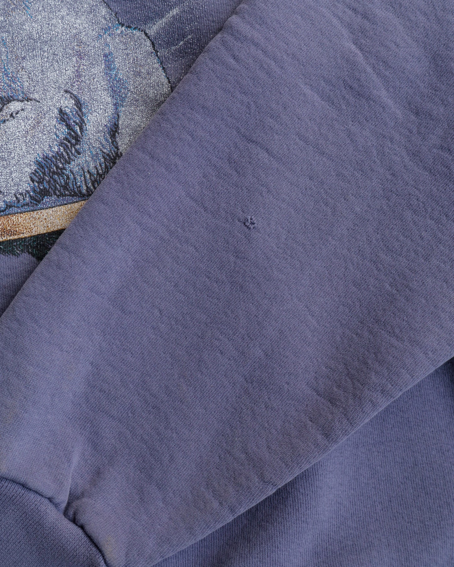 90s Eddie Bauer Polar Bear Faded Purple Crewneck Sweatshirt - L