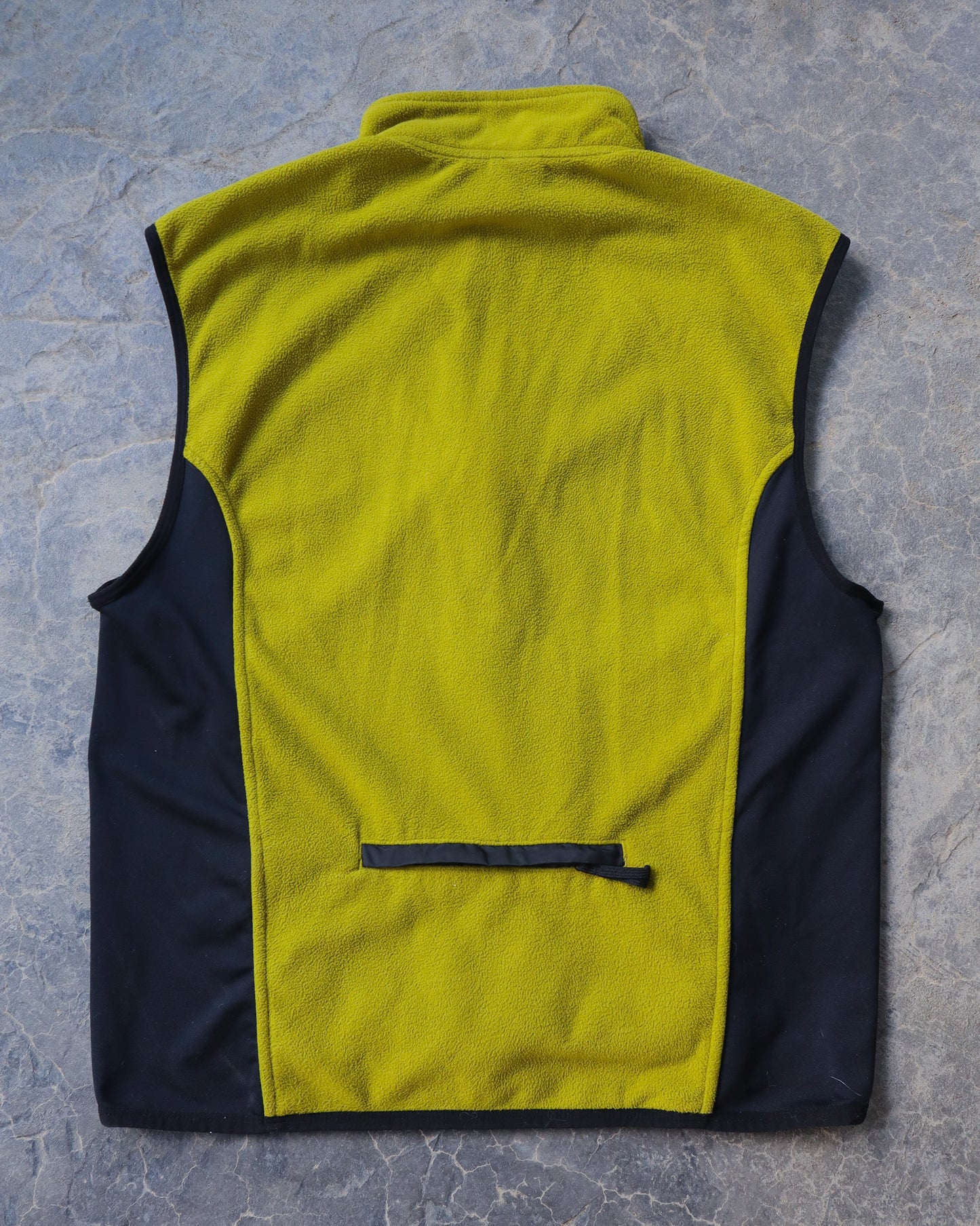 90s Nike Lime Fleece Vest - XL