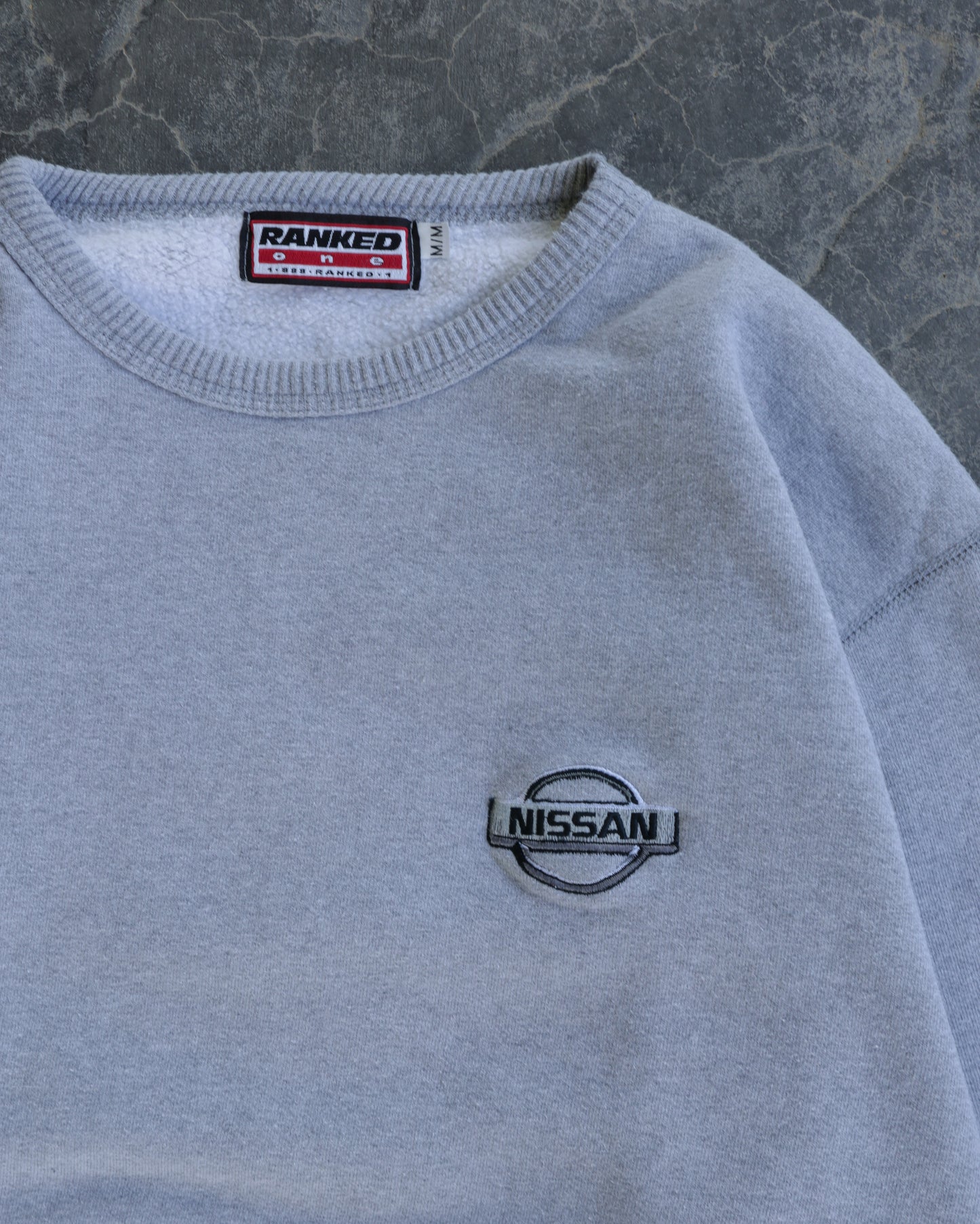 00s Nissan Gray Crewneck - L