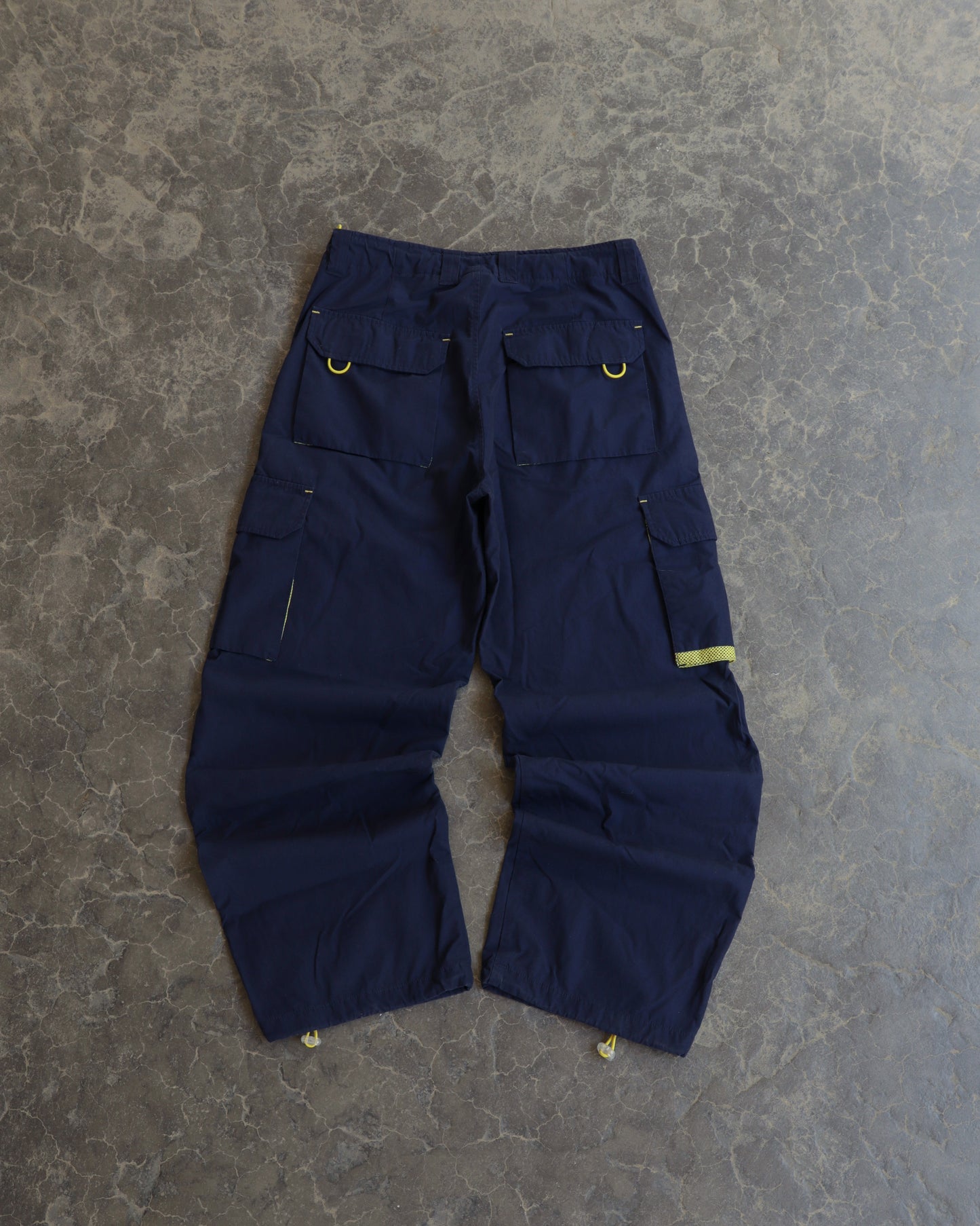 00s Redsand Navy Wide Leg Beach Pants - M