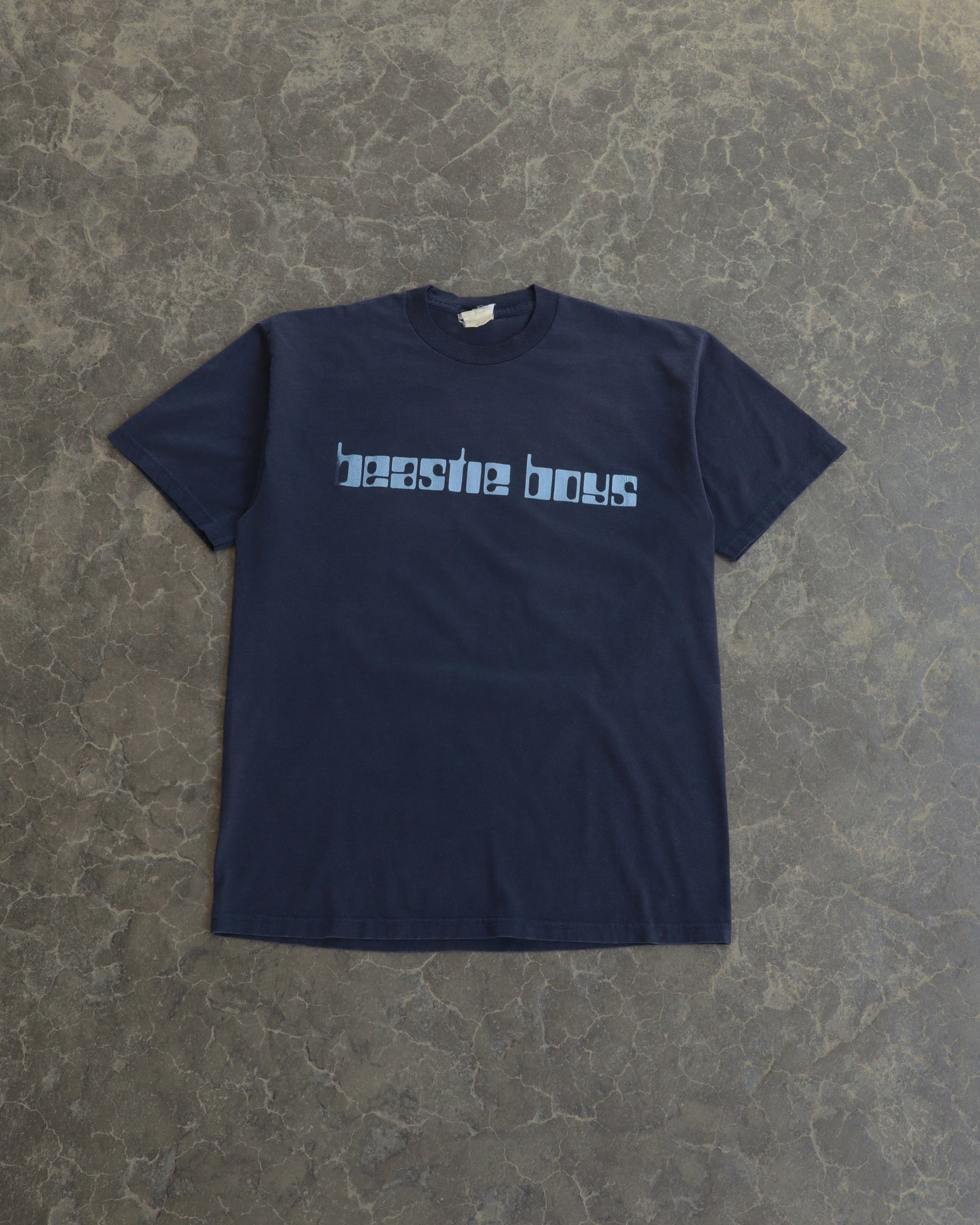 90s Beastie Boys Faded Navy Tee - L