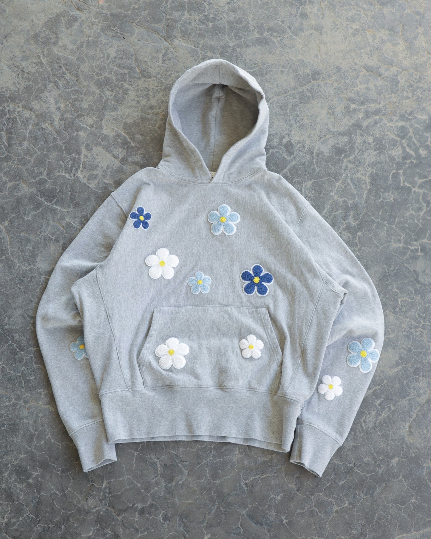 Modern Sandro Daisy Patch Hoodie - XL