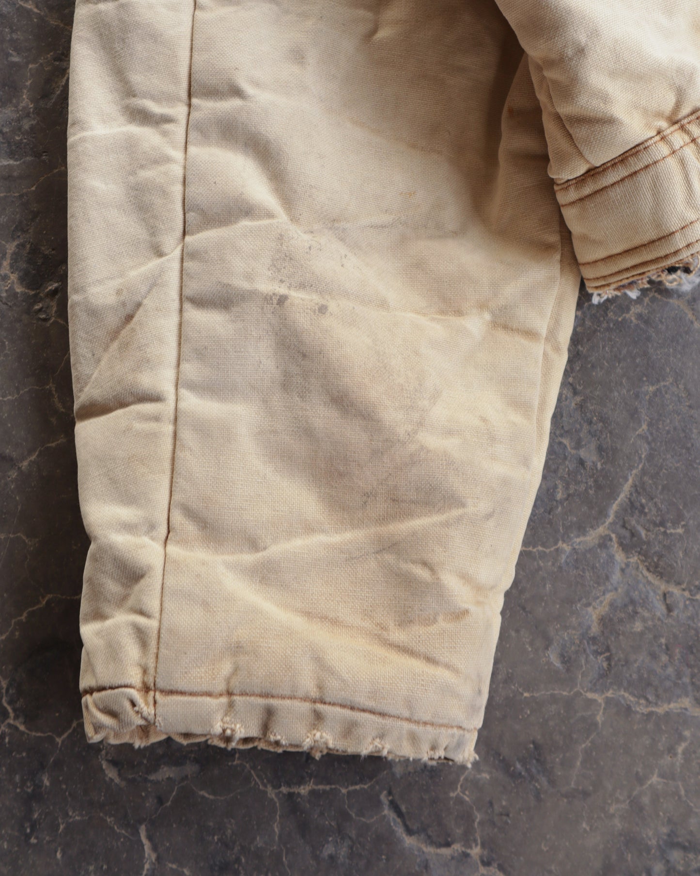 90s Walls Cropped Distressed Coverall Jacket - L