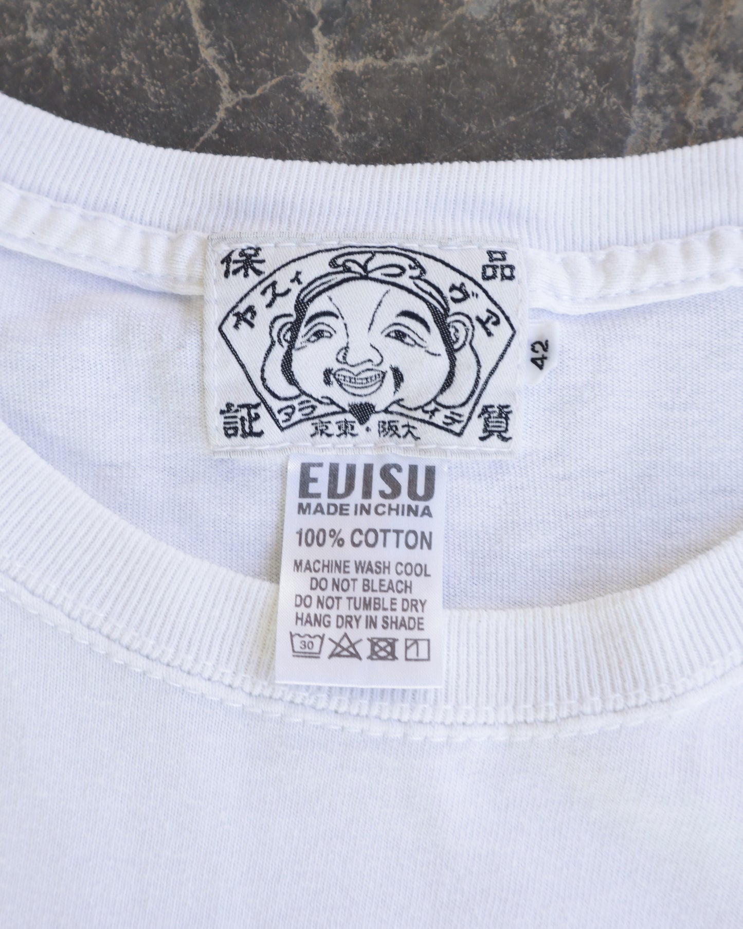 00s Evisu Logo Tee - L