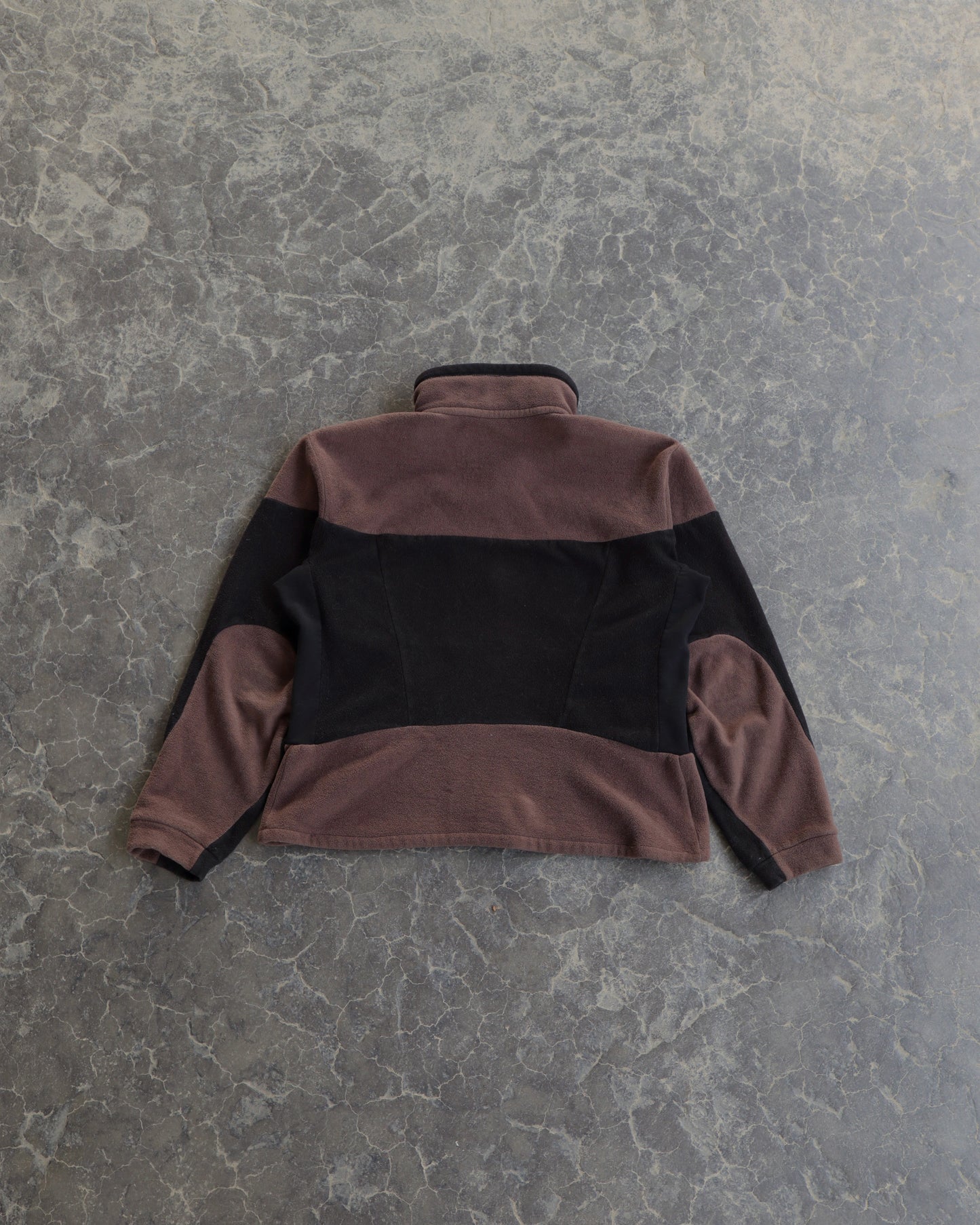 90s Mountain Equiment Co Brown Fleece Full Zip Sweatshirt -L