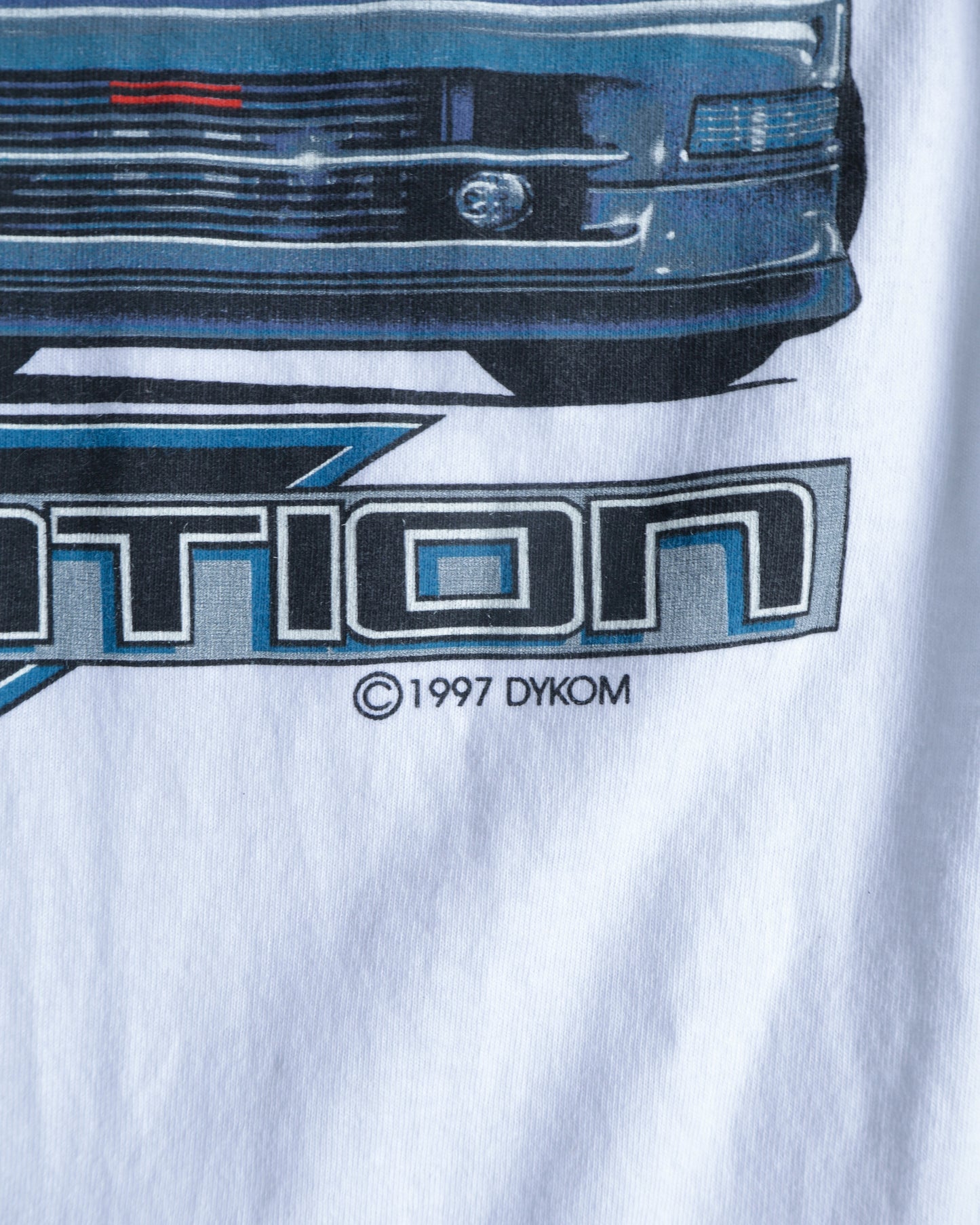 90s Custom Integration White Tee - L