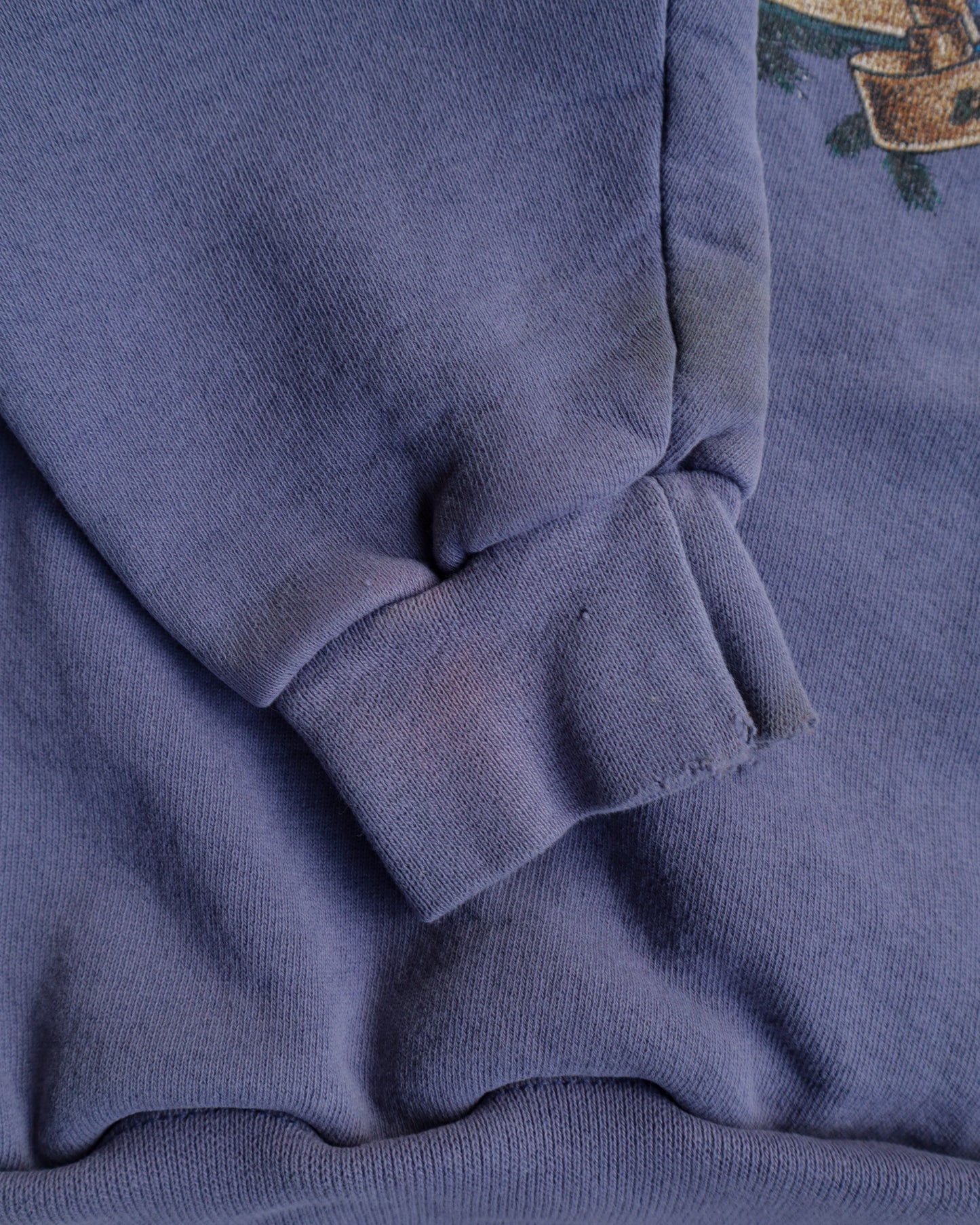 90s Eddie Bauer Polar Bear Faded Purple Crewneck Sweatshirt - L