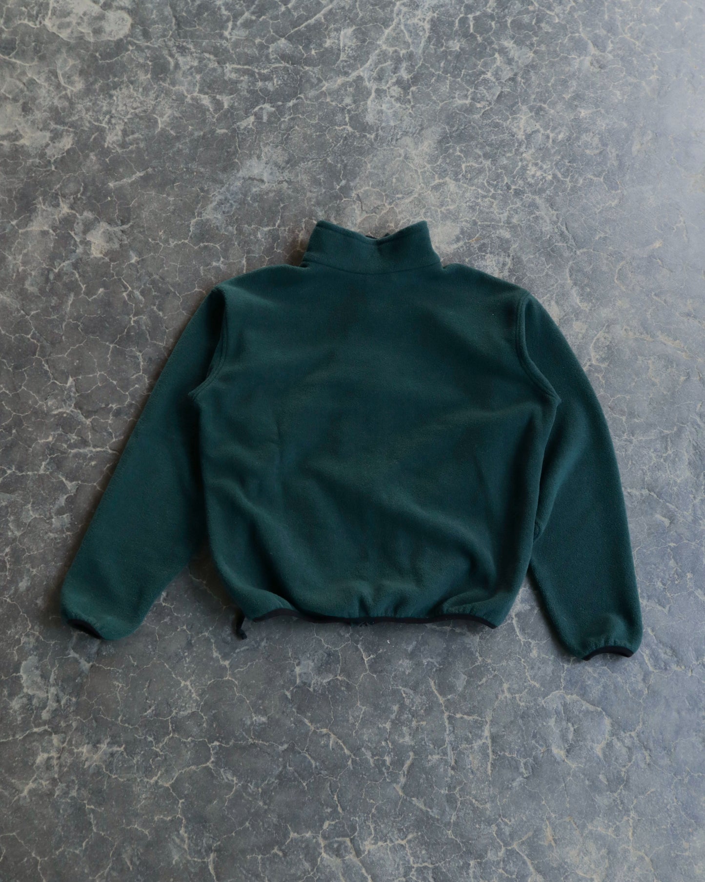00s Mountain Hardwear Dark Green Fleece Full Zip Sweatshirt - M