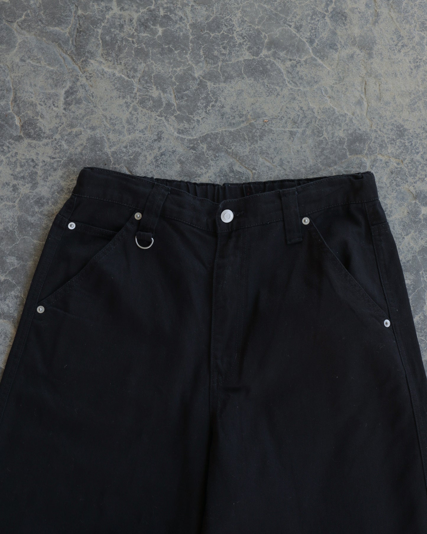 Modern Japanese Wide Leg Cargo Pants - S/M