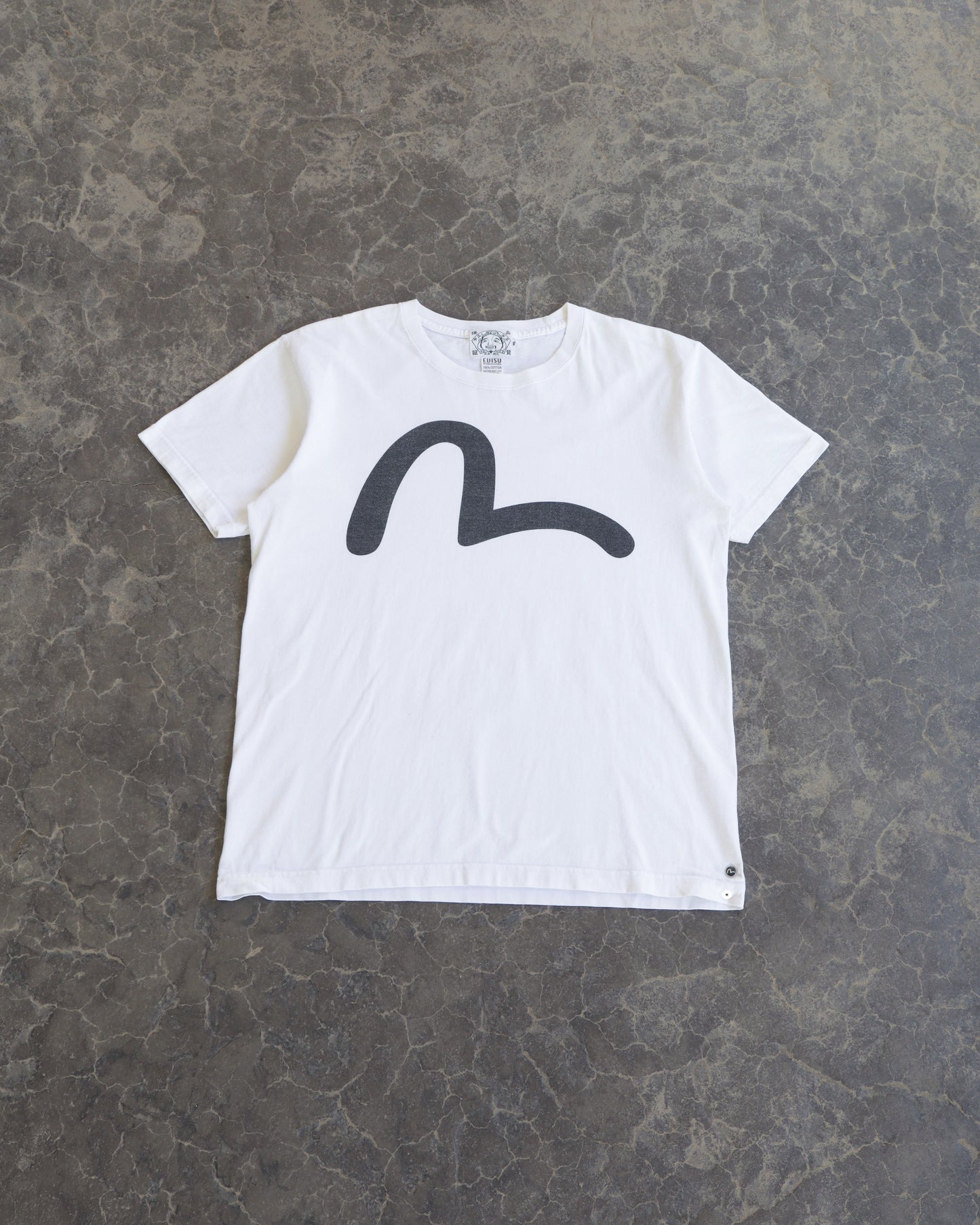 00s Evisu Logo Tee - L