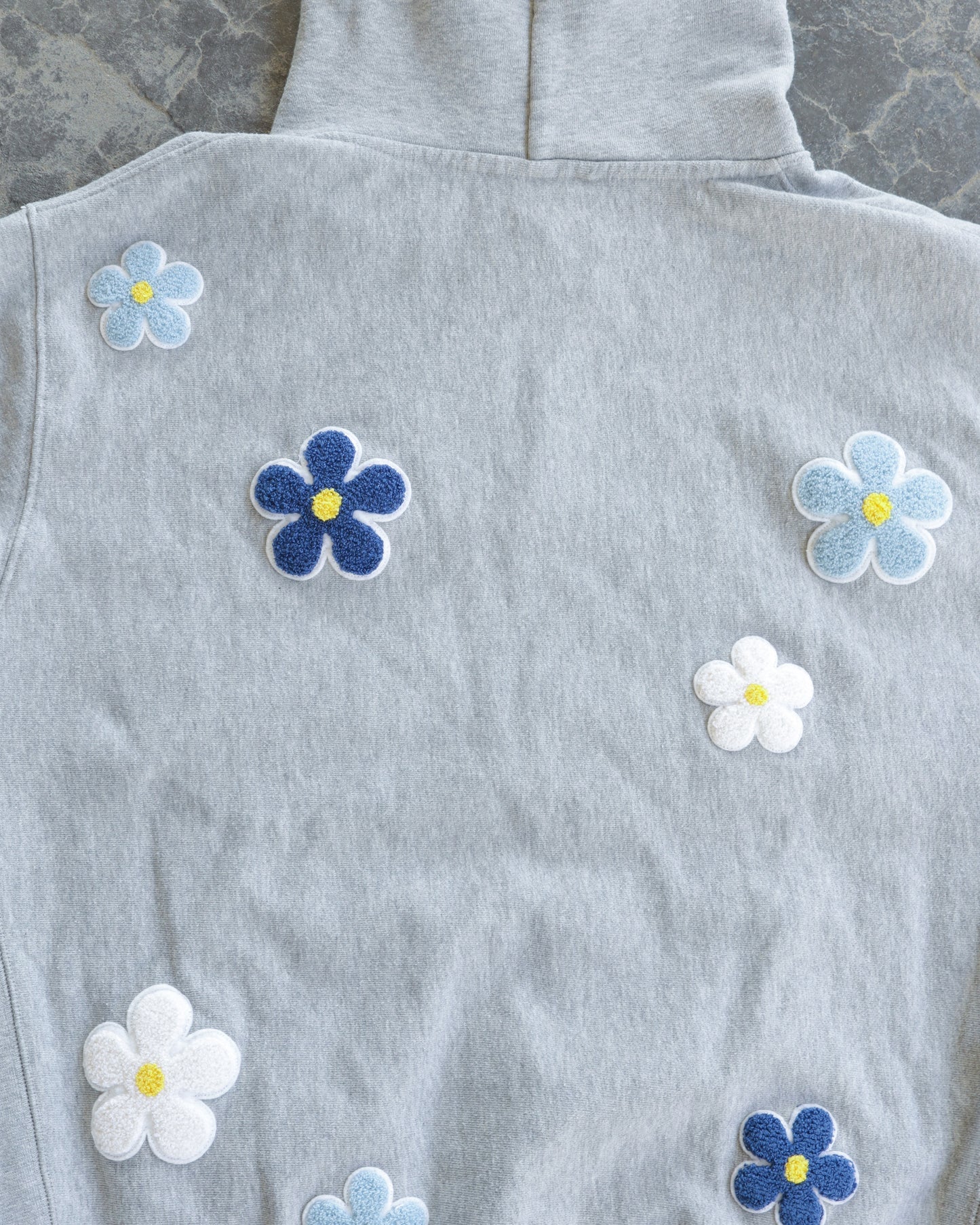 Modern Sandro Daisy Patch Hoodie - XL