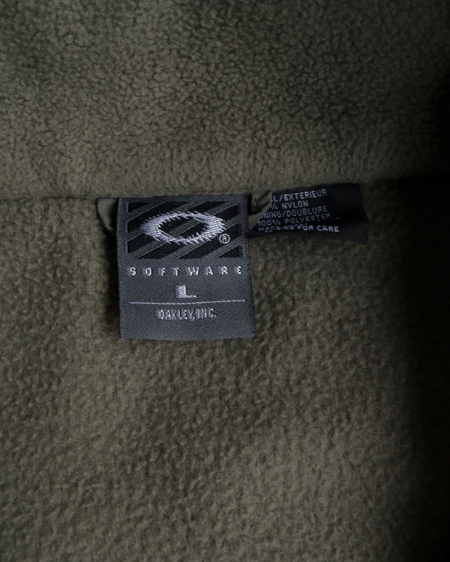 00s Oakley Software Fleece Vest - L