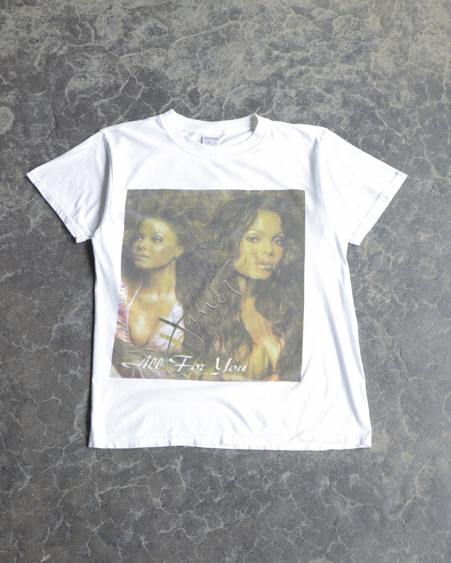 90s Janet Jackson Tour Tee - L