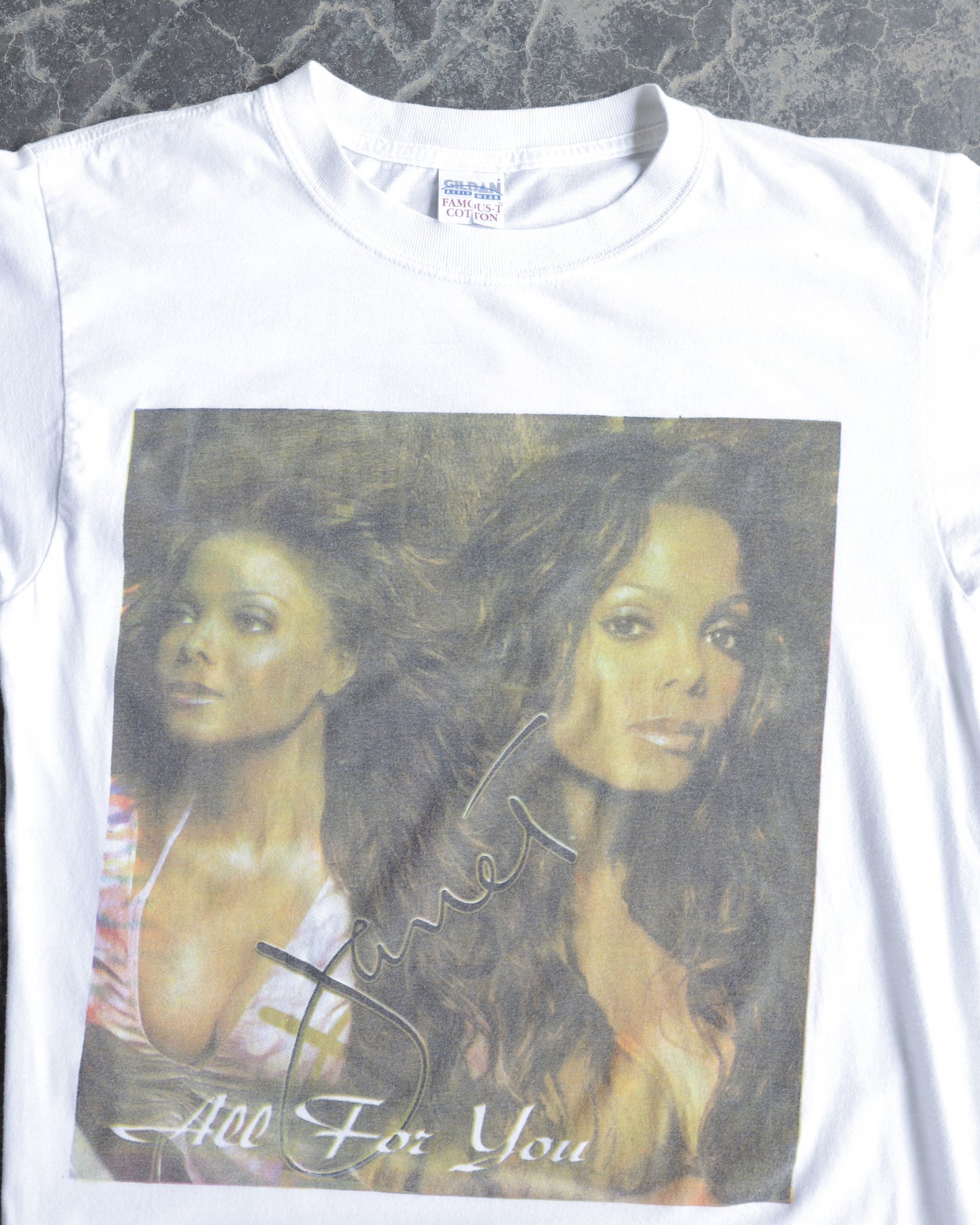 90s Janet Jackson Tour Tee - L