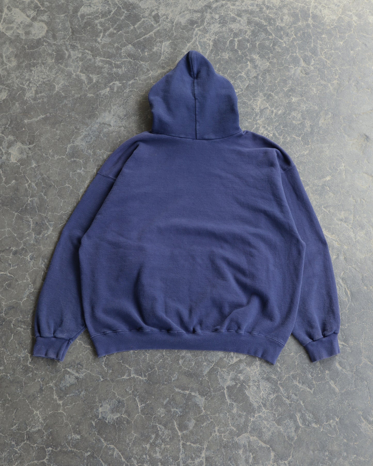 90s Nike Faded Navy Hoodie - XL