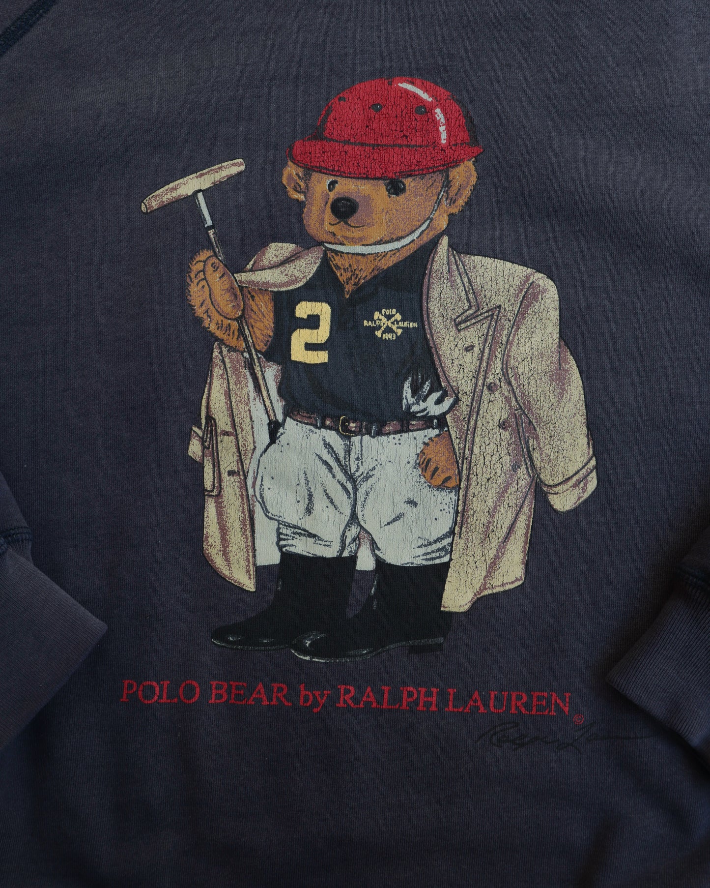 00s Polo Ralph Lauren Polo Bear Crewneck - L