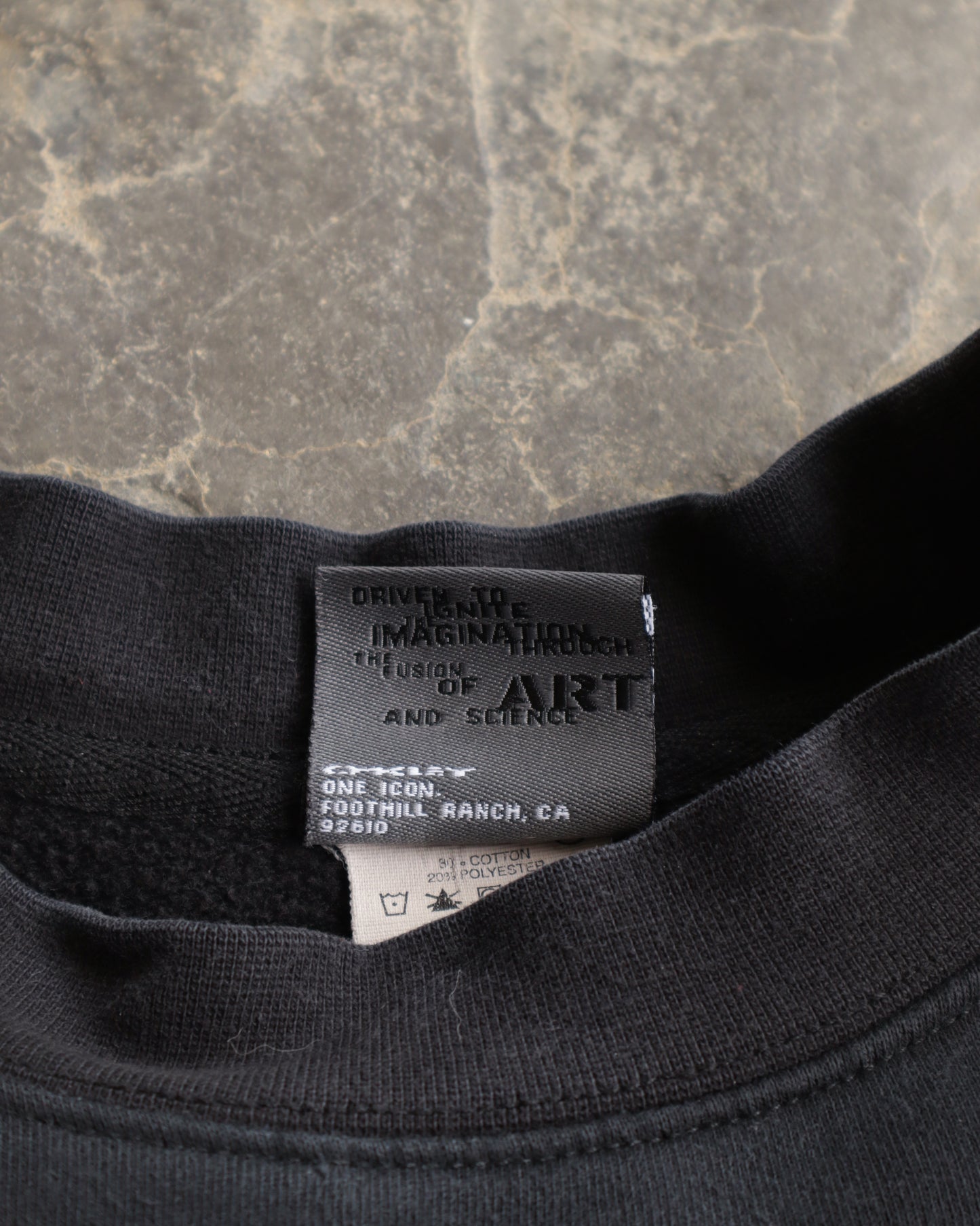 00s Oakley O Black Boxy Crewneck Sweatshirt - L