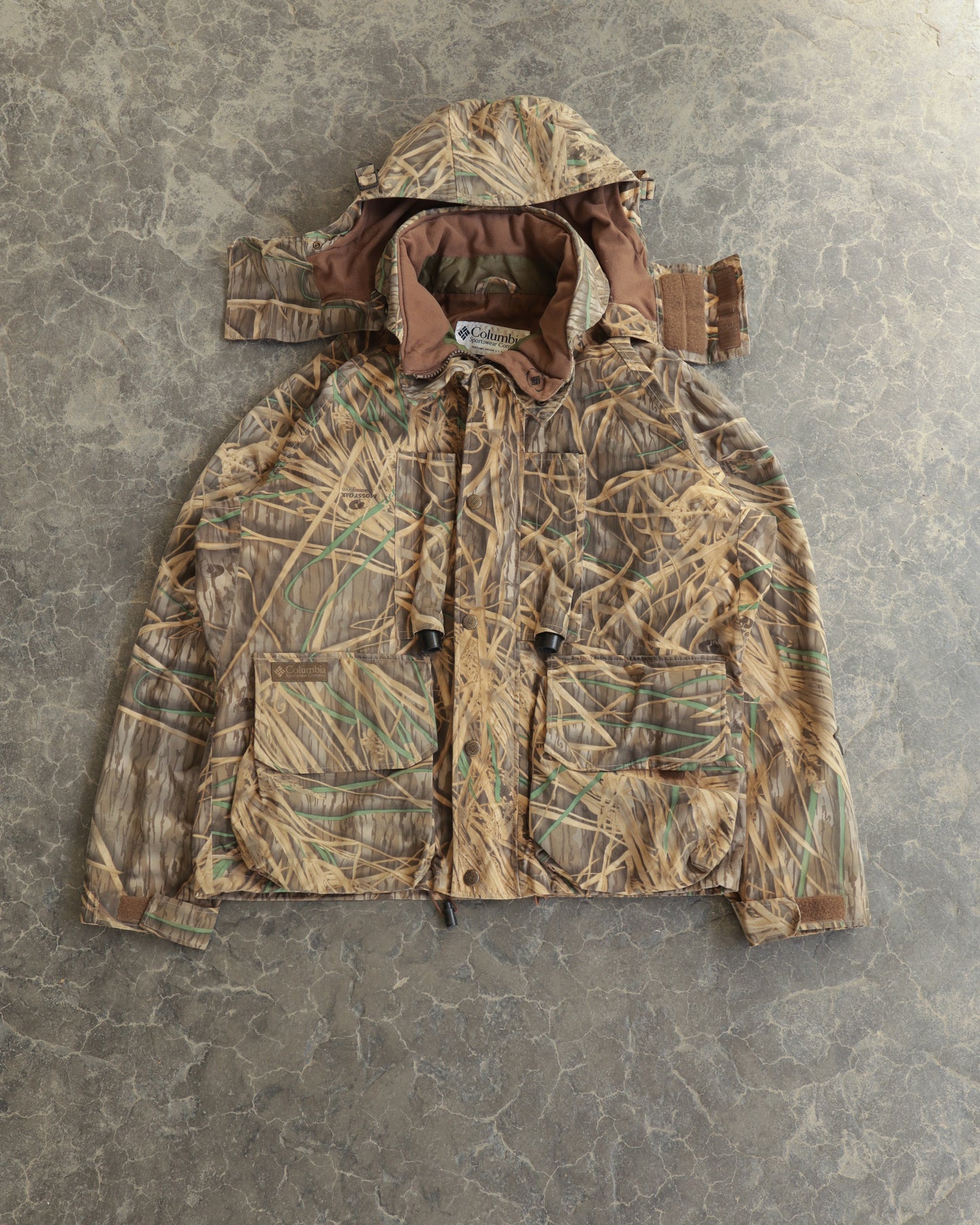 00s Columbia Mossy Oak Camo Jacket - L