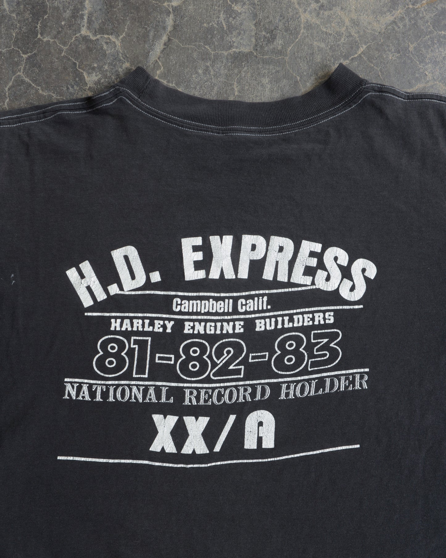 80s Harley Davidson H.D. Express Tee - M